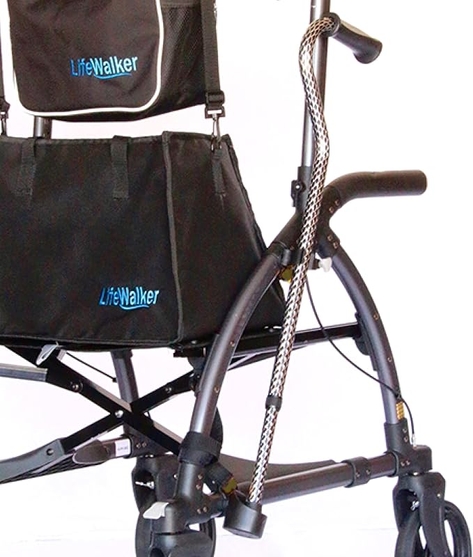 UPWalker Umbrella & Cane Holder for Walker Rollator