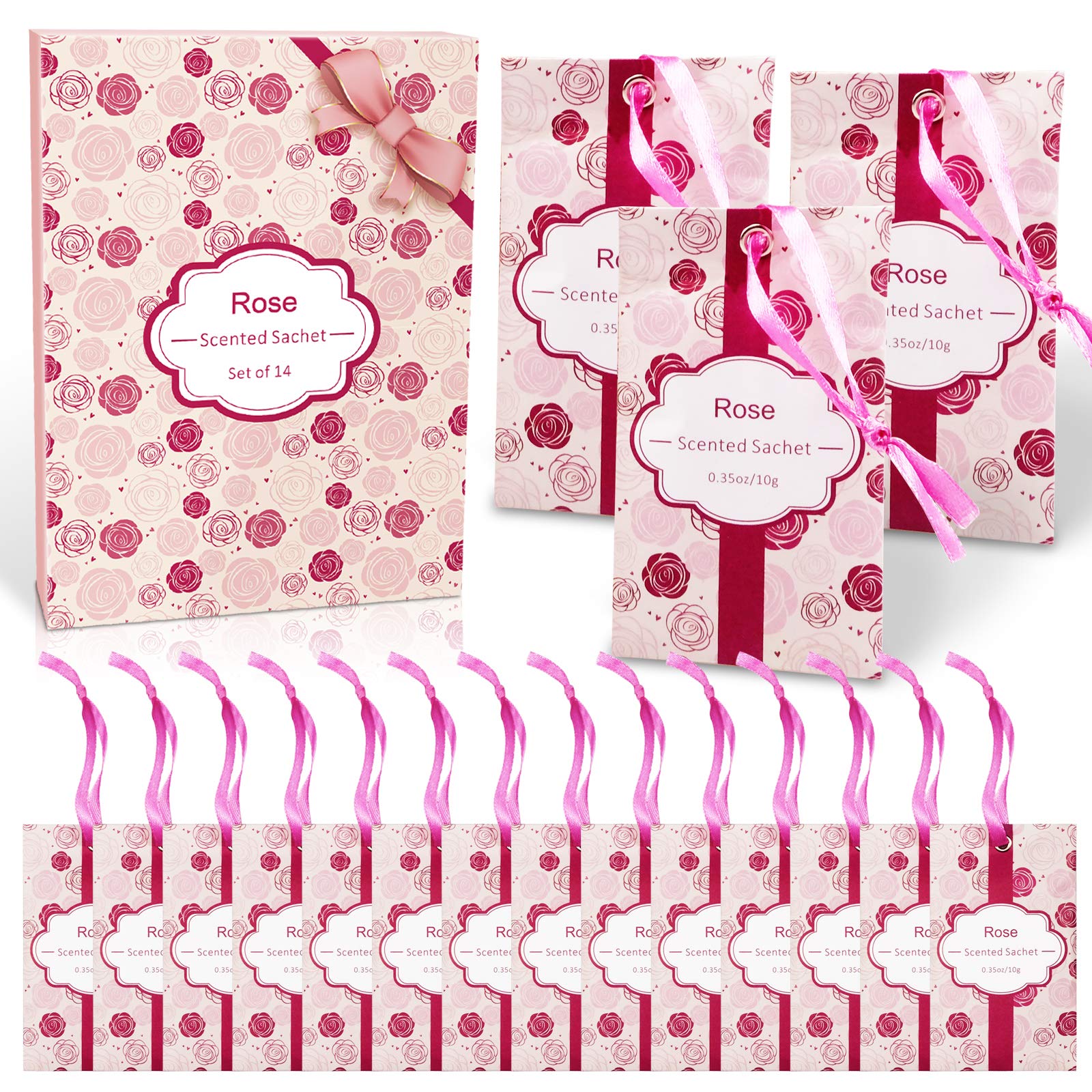 Buy LA BELLEFÉE Scented Sachets for Drawer and Closet, 14Packs Closet