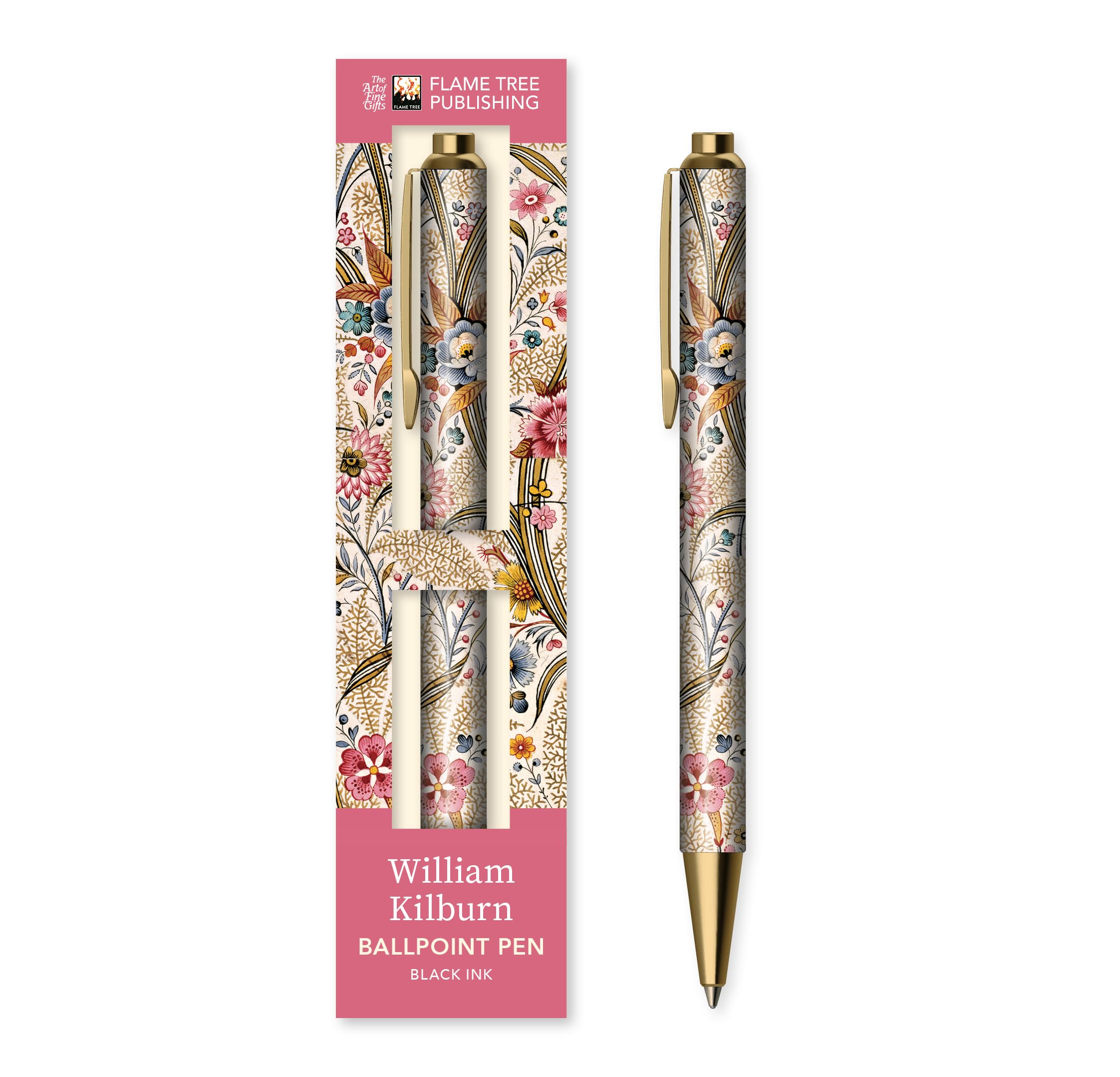 William Kilburn: Marble End Paper Boxed Decorative Ballpoint Pen (Boxed Ballpoint Pens)