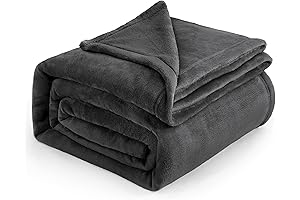 Monte Jardin Fleece Blanket King Size - Your Coziest Companion for Nights of Bliss