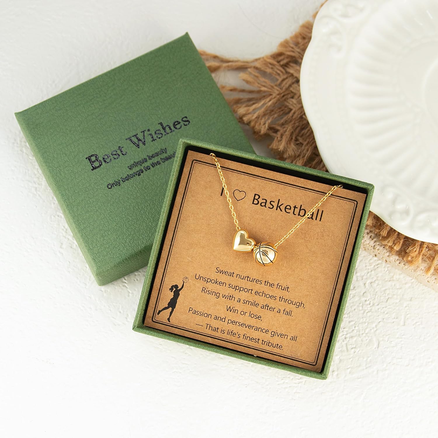 Softball/Basketball/Soccer Necklace for Women - Dainty Ball Necklaces for Team Coach Player Mom, Sports Accessories Jewelry Gifts - Image 5