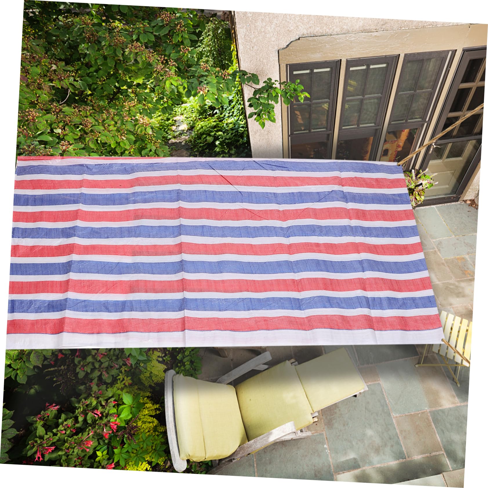 Toddmomy Lightweight Water-Resistant Tarpaulin for Camping Car Protective Cover Greenhouse Shade Tarps