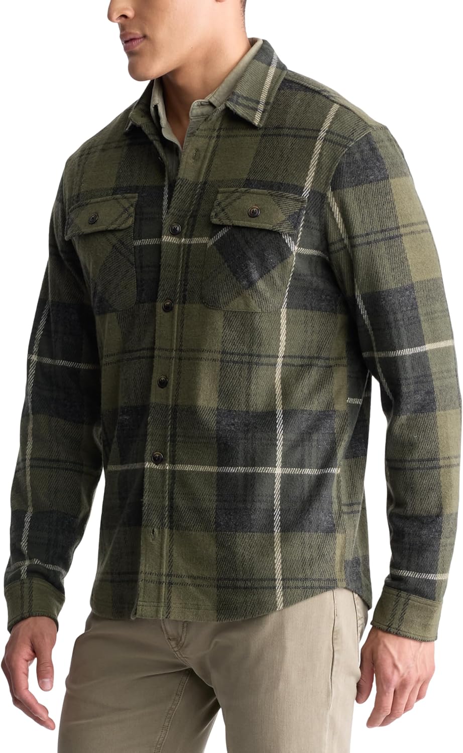 Buffalo David Bitton Mens Long Sleeve Button Down Blanket Shirt - Image 2