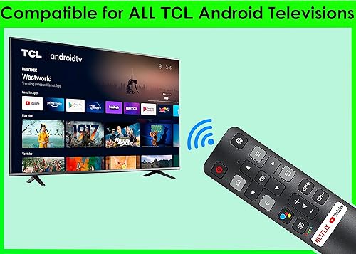 Miniatura 3 de Nuevo control remoto inteligente RC802V Voice Command Compatible para todos los televisores inteligentes Android 4K UHD TCL.