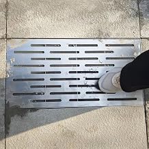 Canaleta Agua Cubierta de Rejilla de Desagüe para Exteriores con Malla Metálica, Rejillas de Alcantarillado de Alta Resistencia Cubierta de Drenaje, Rejilla de Desagüe para Aceras y Calzadas(60x20x3cm