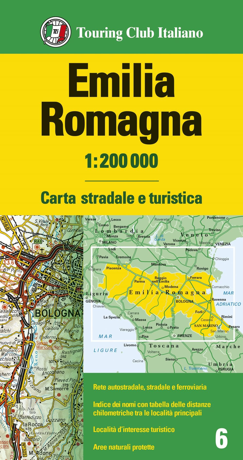 Emilia Romagna 1:200.000: 6 - 4