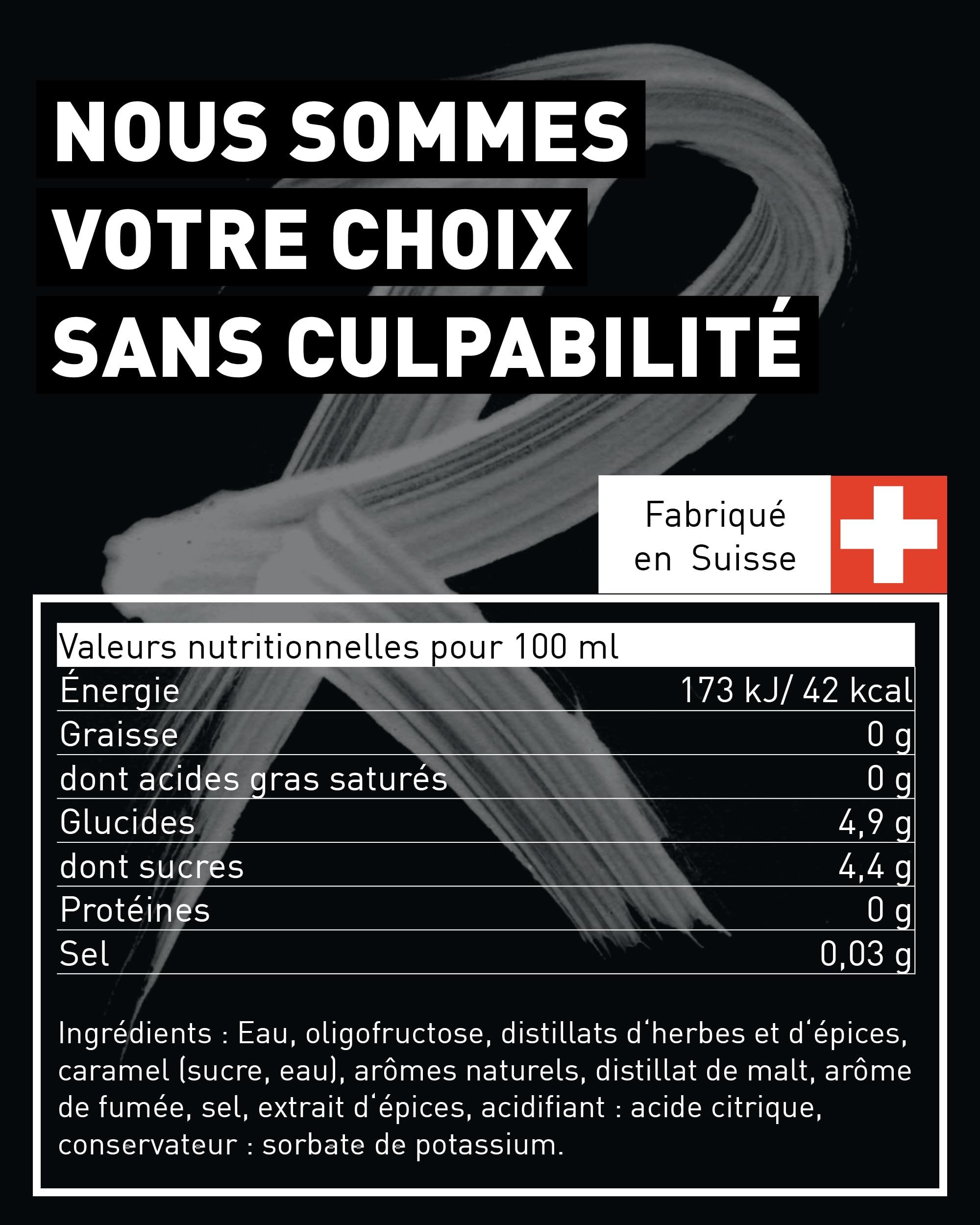 REBELS 0.0% - Alternative sans alcool inspirée du whisky - Malt Blend - 500 ml - Distillé deux fois pour un arôme intense - Végan - Idéal pour mixer un cocktail sans alcool