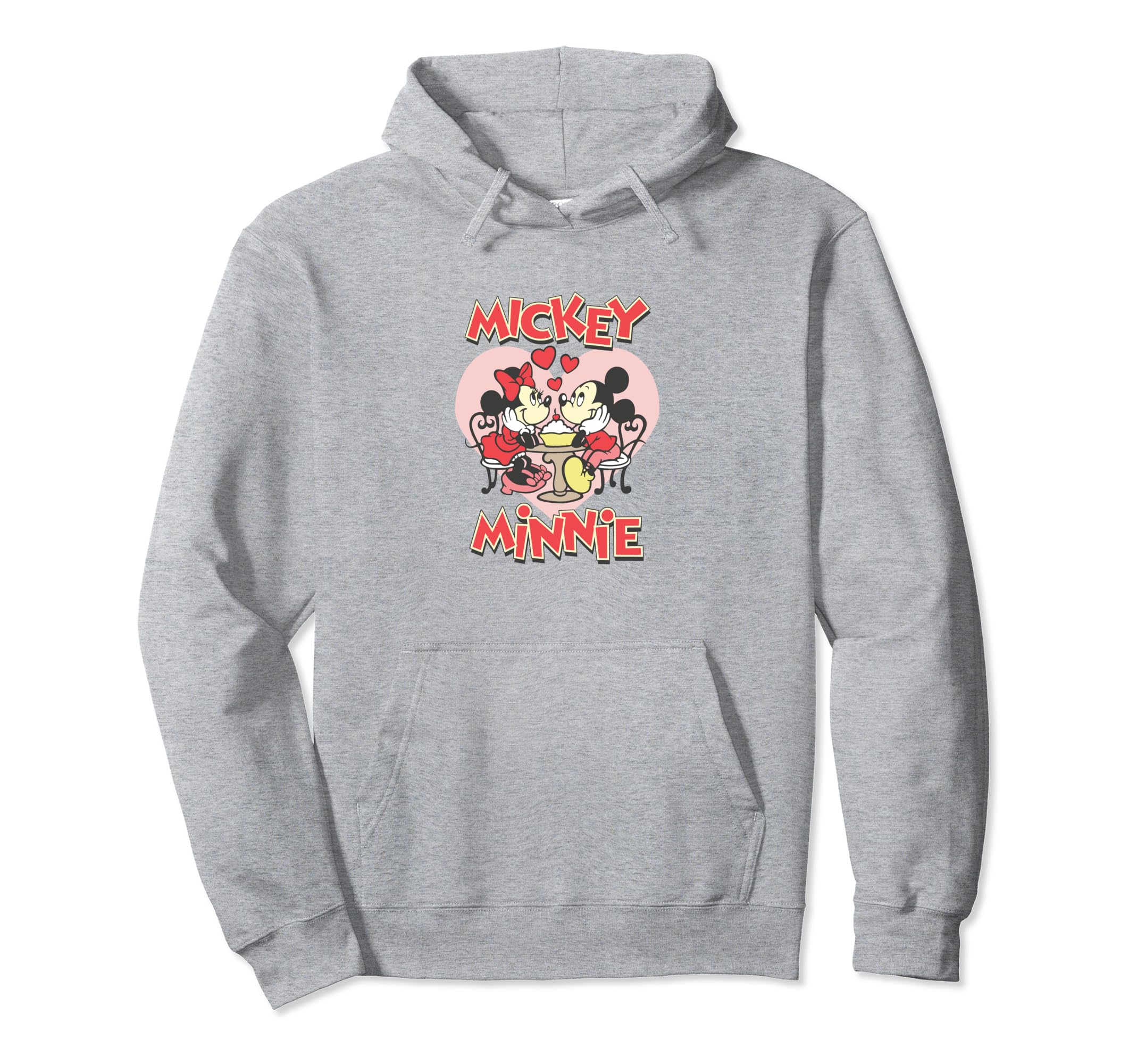 Sweat à capuche Mickey & Minnie pull chaud pour éviter le froid avec style - 2