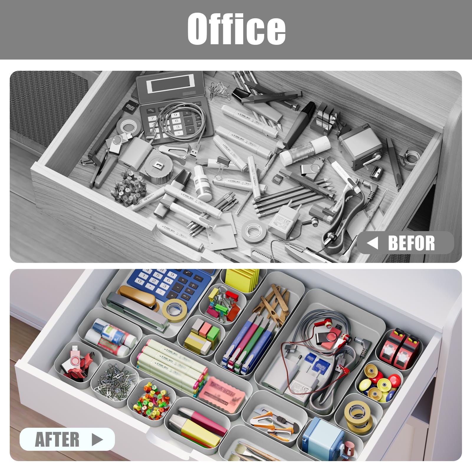 Drawer Organizers - Keep Drawers Tidy! -6