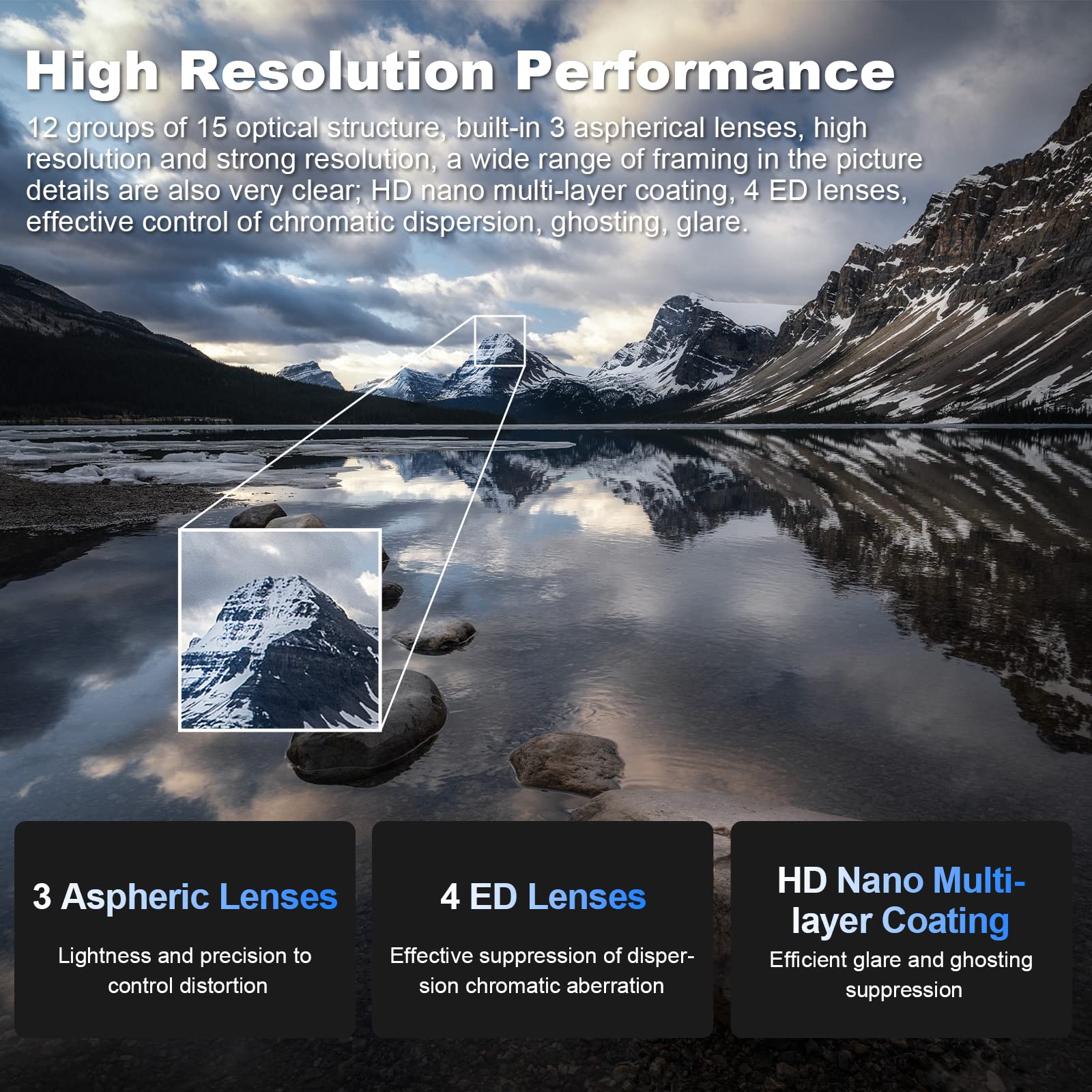 VILTROX FE Full Frame E-Mount AF Lens Super Wide Angle for Sony E Mount A7III A7IV A7R FX30 ZV-E10 A6700 A6400 A6000 A7SII A7C A7CII A7RII A1: 16mm F1.8