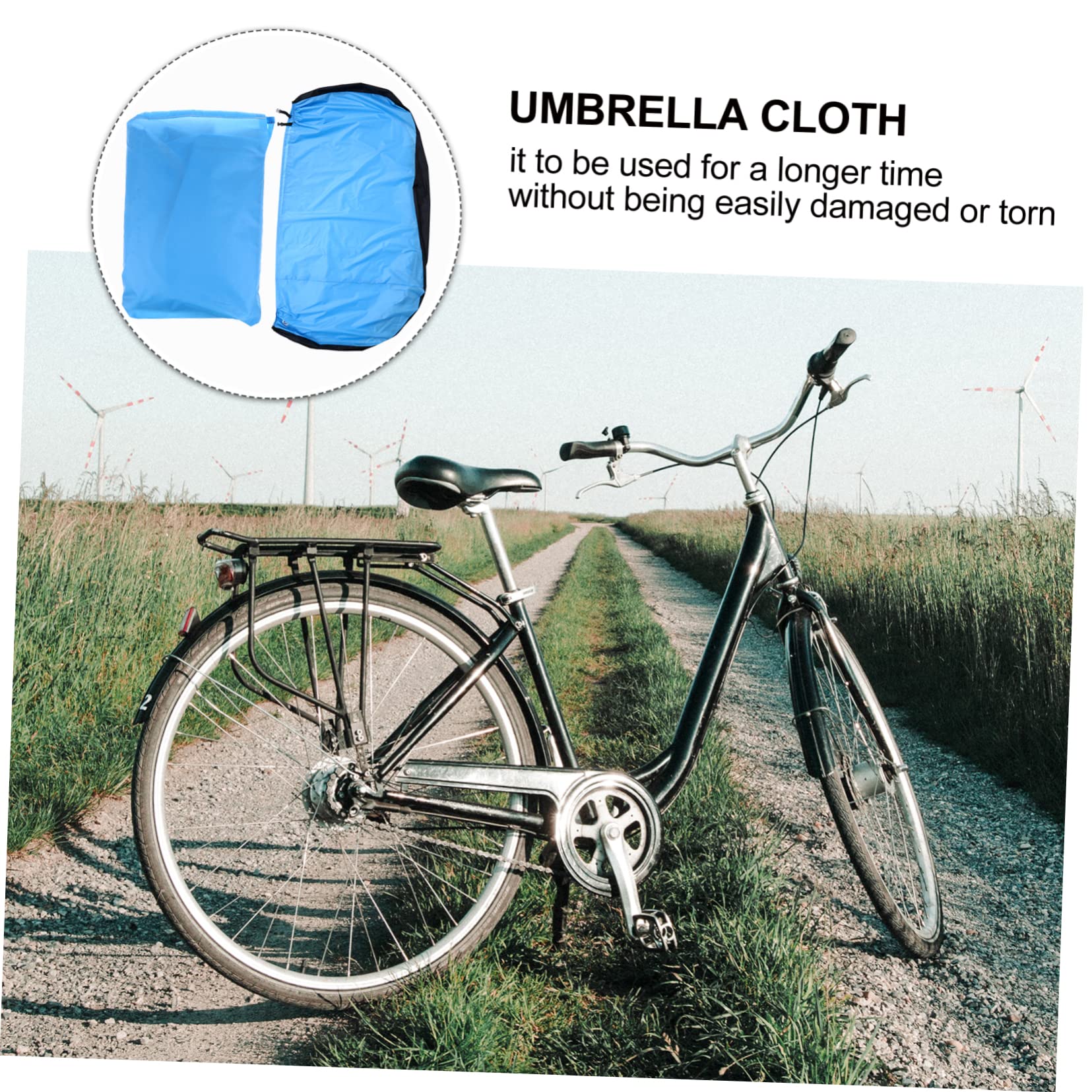 Anneome 1stk Fahrradabdeckung Staubdichte Abdeckung Für Fahrrad Fahrradschutz Fahrrad Regenschutz Wasserdichtes Fahrrad Abdeckung Für Heimtrainer Fahrradunterstand Plane Blue Schirmtuch