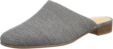 Clarks navy blue mules Clearance