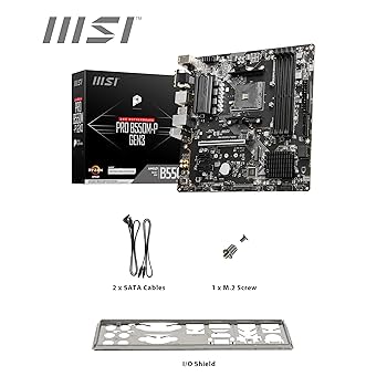 MSI PRO B550M-P GEN3 マザーボード 53749-642-