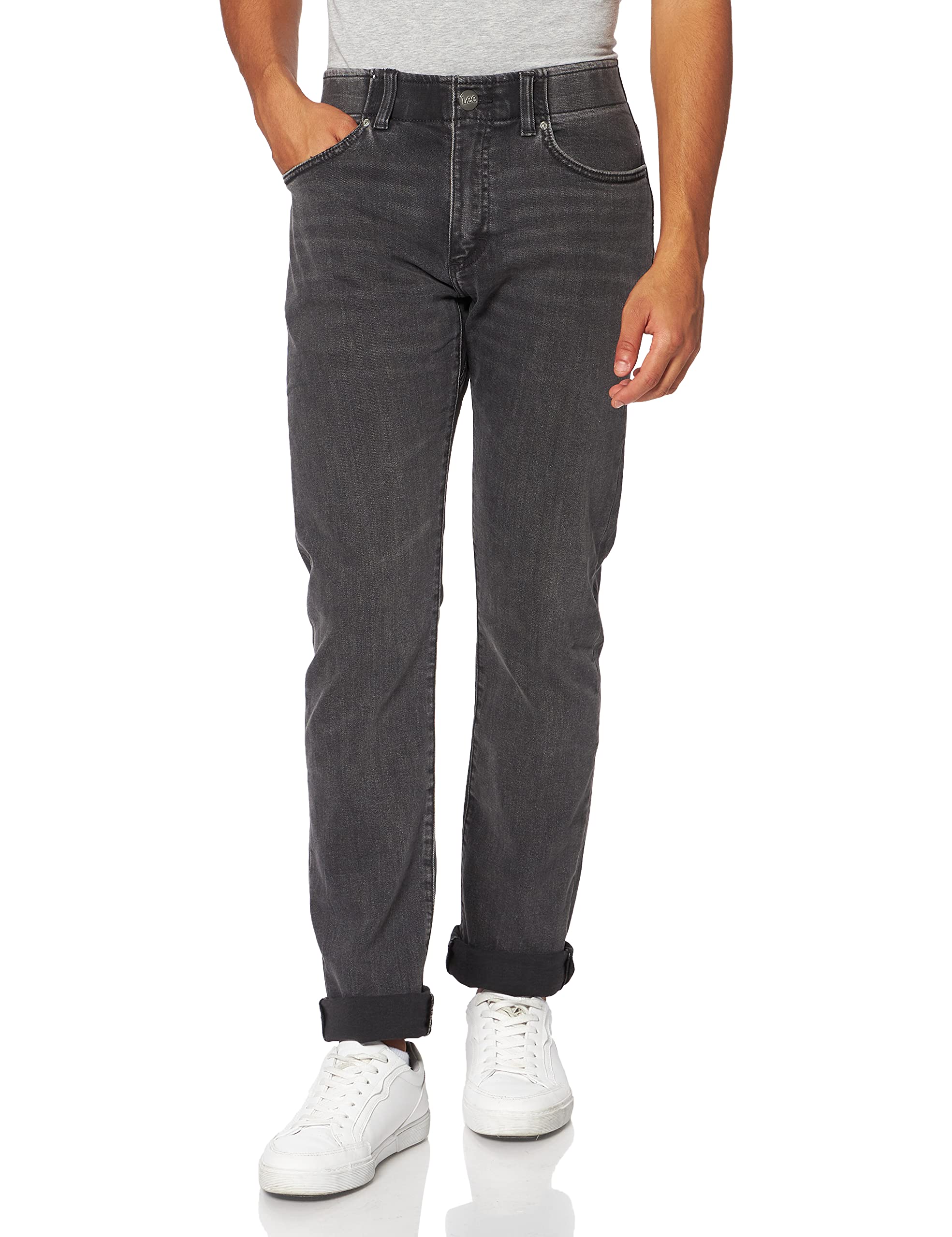 Lee Men's Slim FIT MVP Jeans, Forge, 34W / 36L