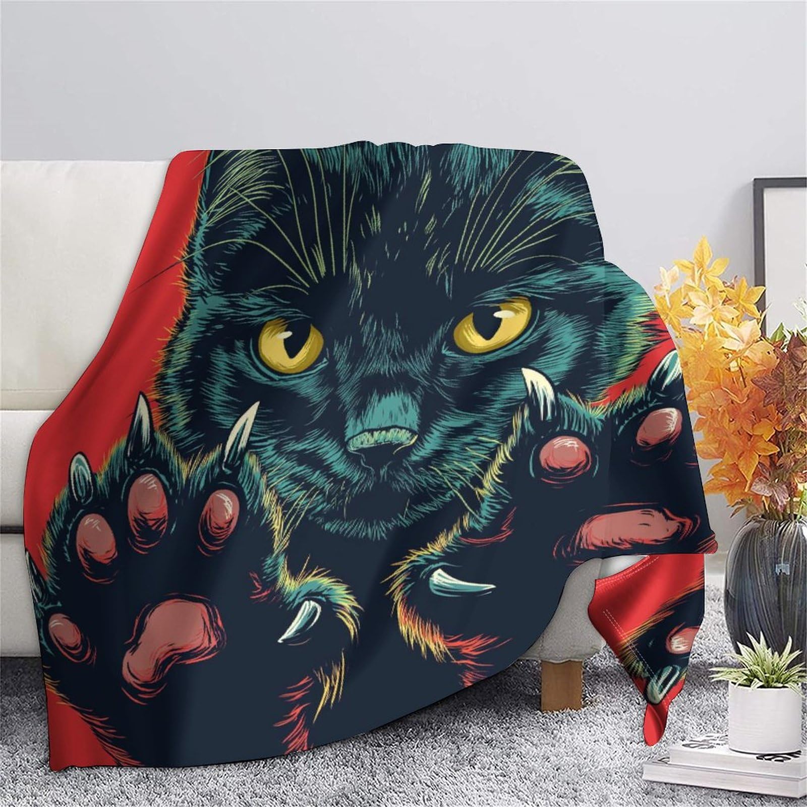 Coperta morbida in pile di flanella, ideale come regalo di compleanno per amici, familiari, regalo di Natale per amici e partner, coperta natalizia per divano e letto, 150 x 200 cm