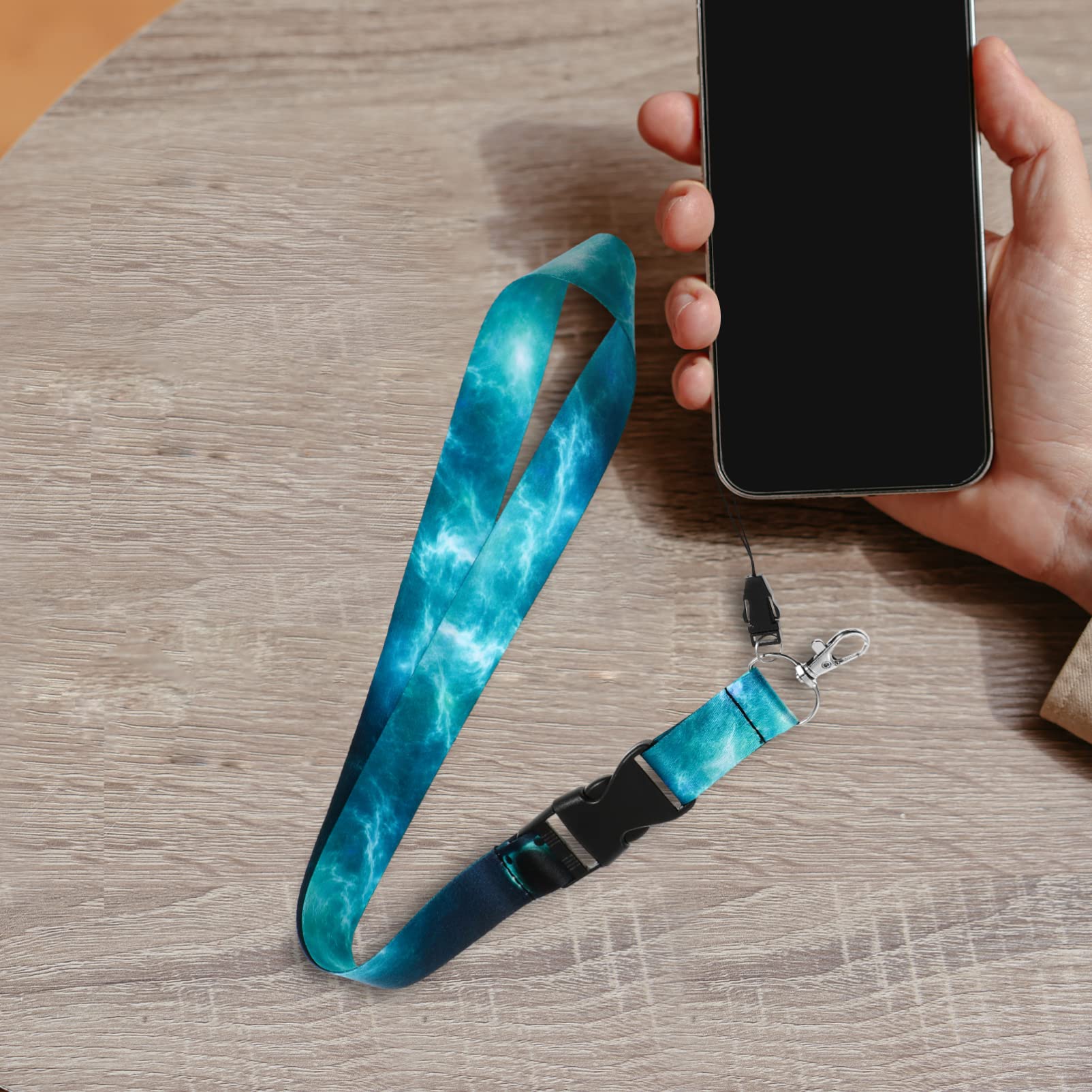 Operitacx 8 Sätze Telefon Lanyard Mit Ausweishalter Langes Telefonseil Telefon-umhängeband Kamera-lanyard Schlüsselband Abnehmbares Telefon-lanyard Tragbares Telefonband Telefonzubehör