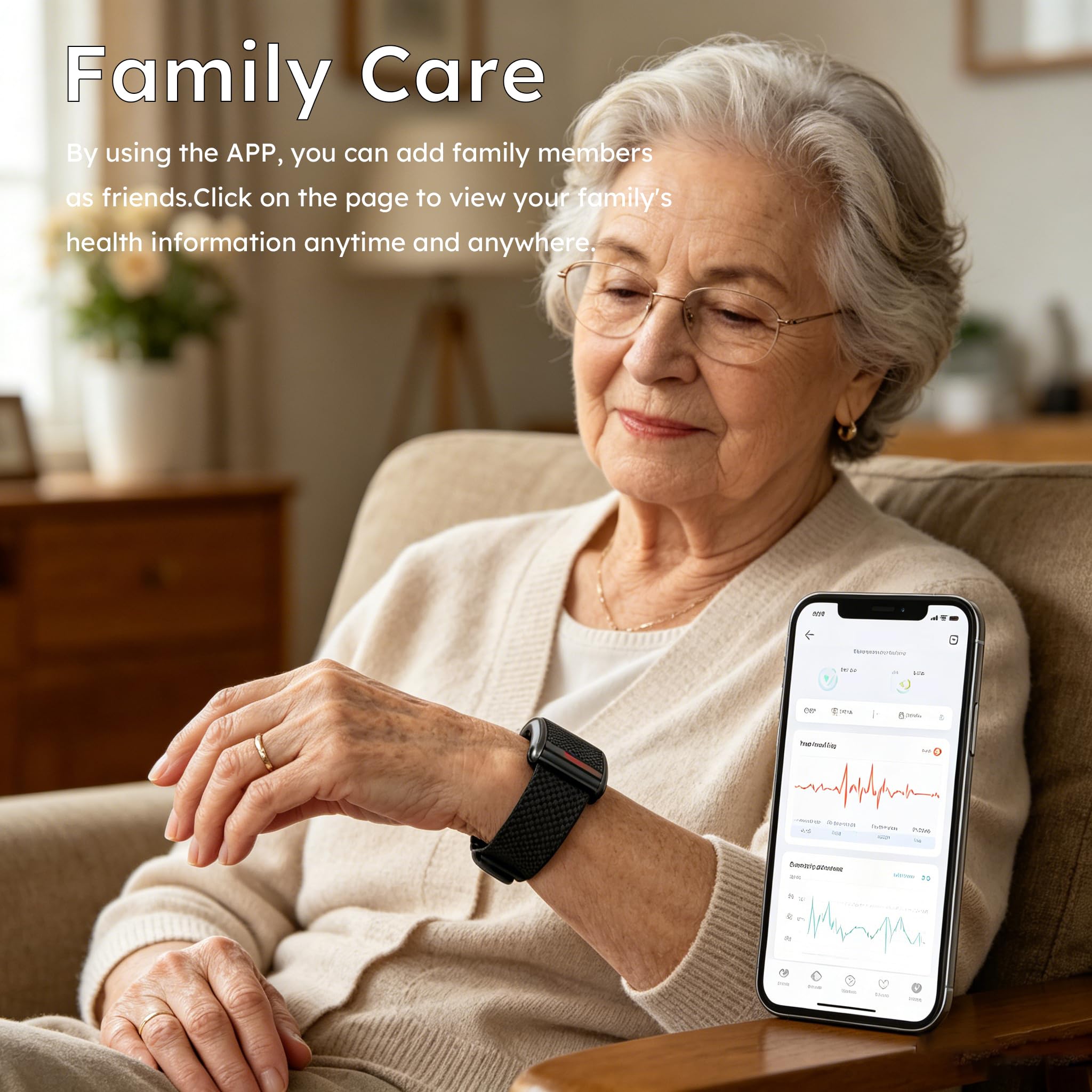 Monitor de actividad para hombres y mujeres, monitor de frecuencia cardíaca, podómetro, calorías, impermeable, rastreador de fitness para teléfonos Android iOS, salud, portátil, sin pantalla, pulsera