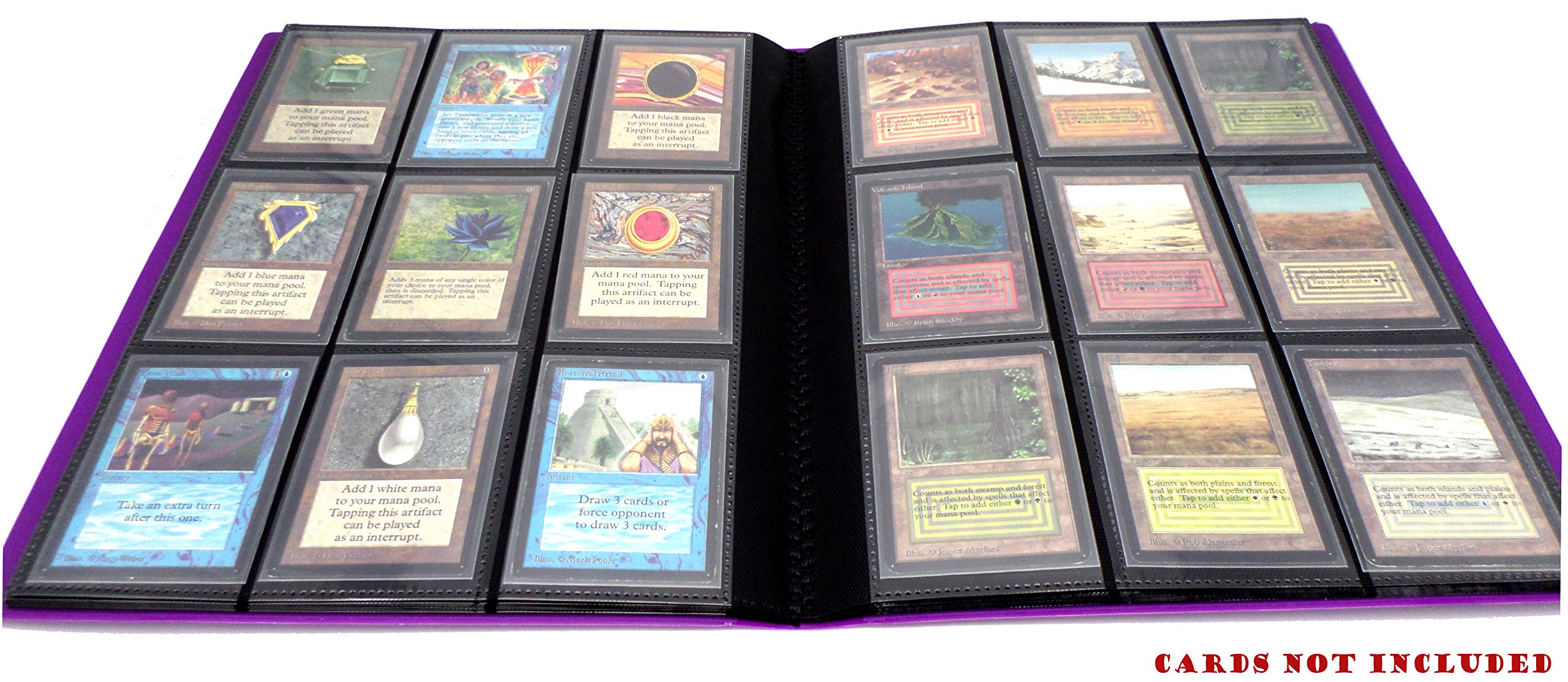 docsmagic.de Pro-Player 9-Pocket Album Purple - 360 Card Binder - MTG - PKM - YGO - Álbum para Tarjetas púrpura — view 4