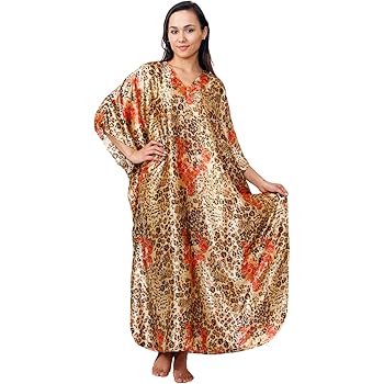 satin caftan