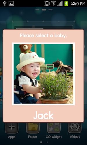 Baby Months Widget