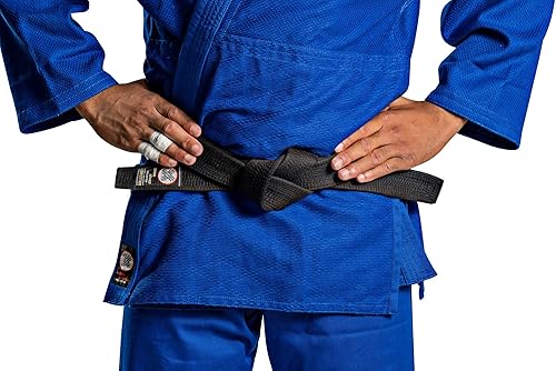 Miniatura 8 de Ronin Judo Gi - Uniforme de artes marciales profesional - Kimono azul de tejido único - perfecto para competición o entrenamiento