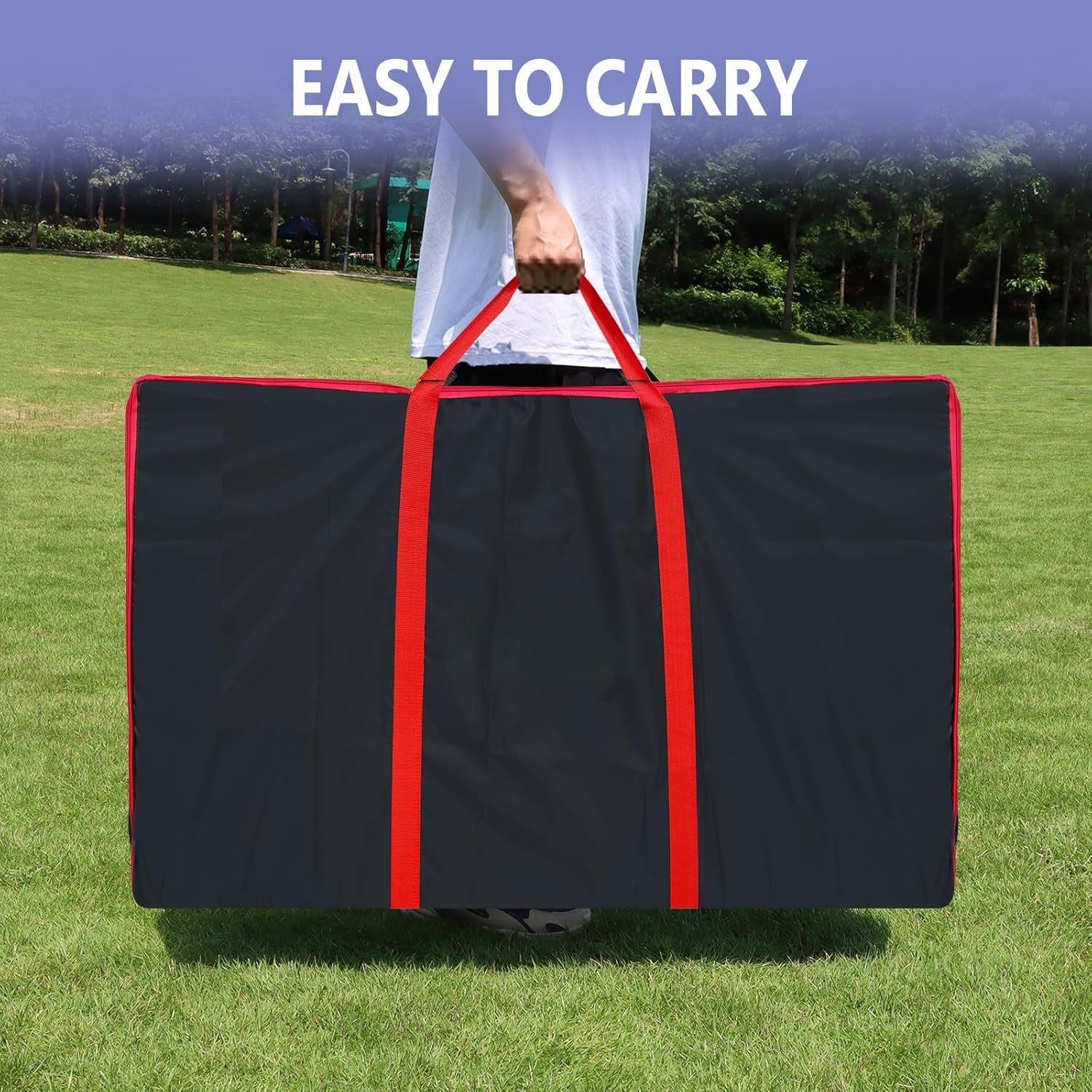 Cornhole Board Set, Regulation Size 4 x 2FT/3 x 2FT Solid Wood Corn Hole Game Set with 8 Bean Bags,2 Cornhole Boards and 1 Carry Bag for Outdoor Beach Toss Games Competitions