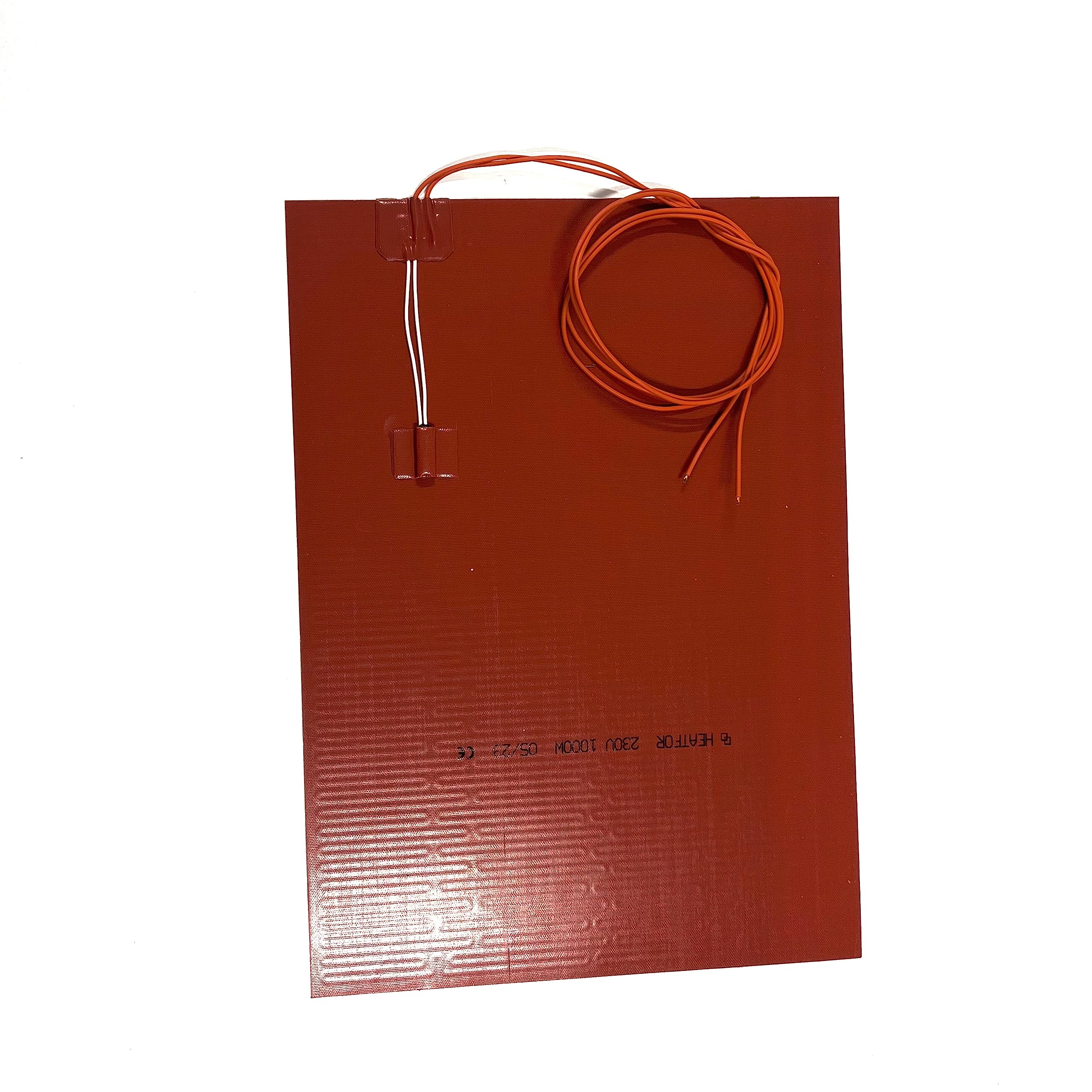 Resistencia silicona autoadhesiva 1KW 230V | Para buffets, mesas cálidas, vitrinas refrigeradas | Calentadores de aceite | Prensas térmicas, moldes, placas calefactoras