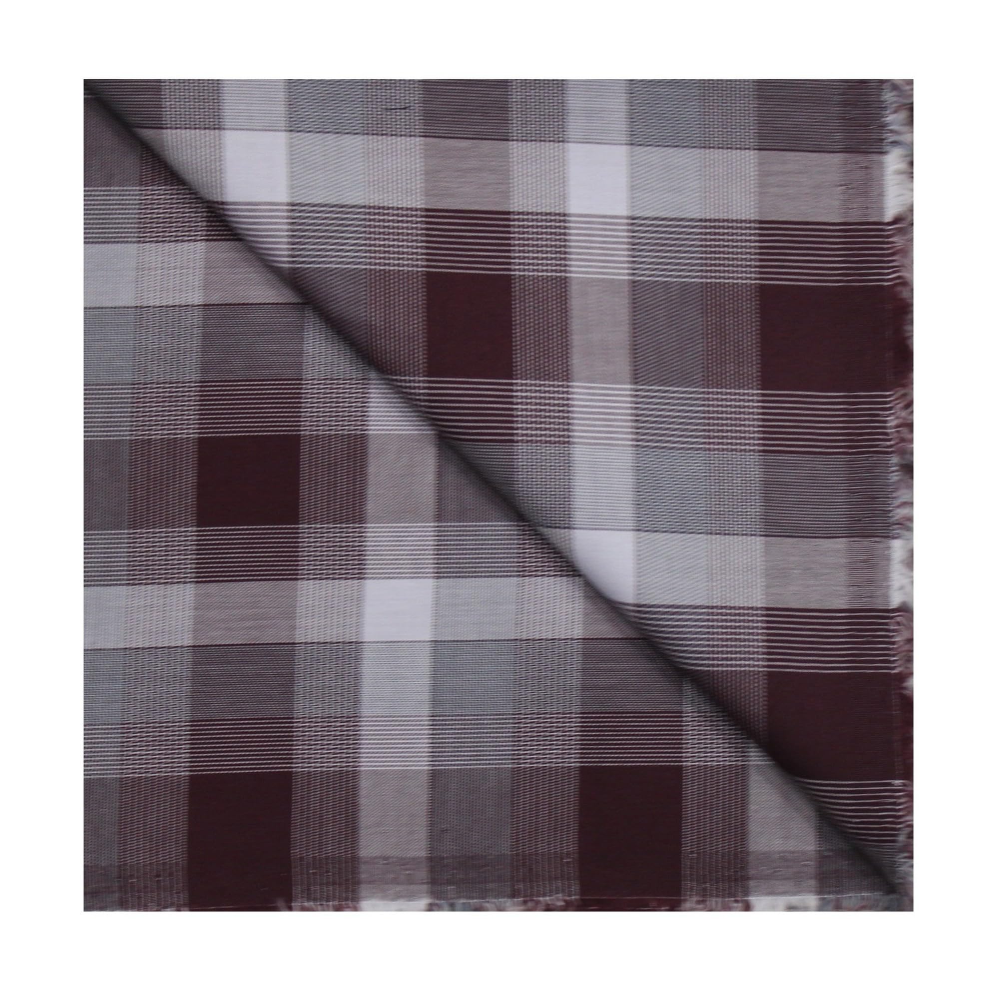 men's cotton solid unstitched shirt fabric 1.60m, 26008
