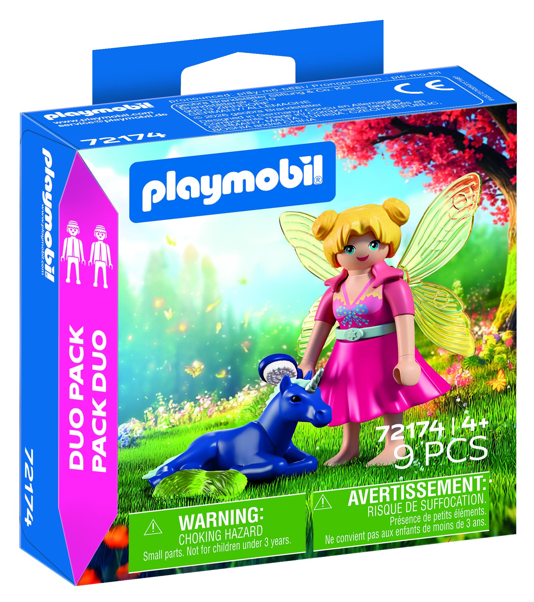 Playmobil DuoPack Fairy with Unicorn Foal Figure Set