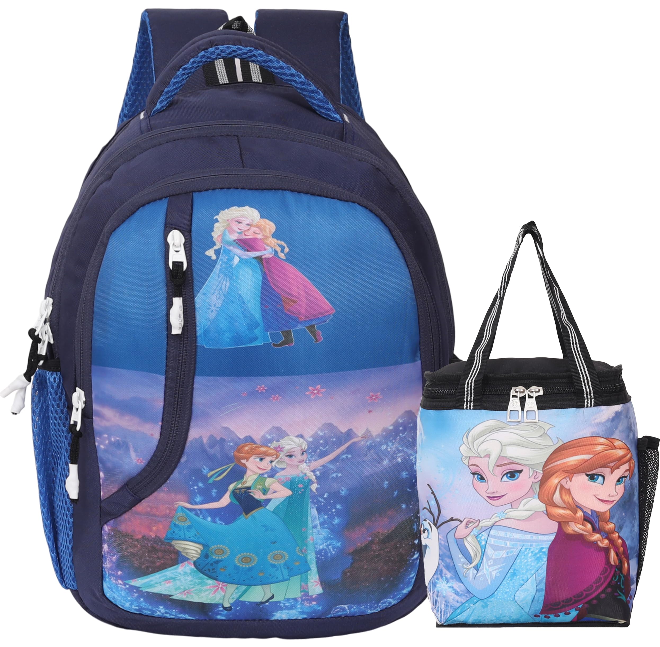 ZADINGA Character 3D 25L Navy Blue School Bags Backpack Bag Shoulder BagTiffin Bag/Lunch Bag/Insulated Bag For Girls/Kids/Boys (Age 4 to 8 Age) (Multicolor) Pack Of 2 (B0CNXWG9YK) Amazon Price History, Amazon Price Tracker