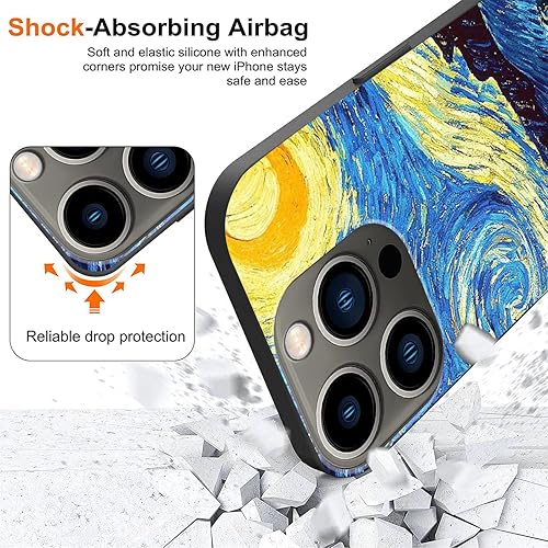 Miniatura 10 de Funda compatible con iPhone 14, hermosa funda protectora de TPU suave a prueba de golpes diseñada para iPhone 14 de 6.1 pulgadas