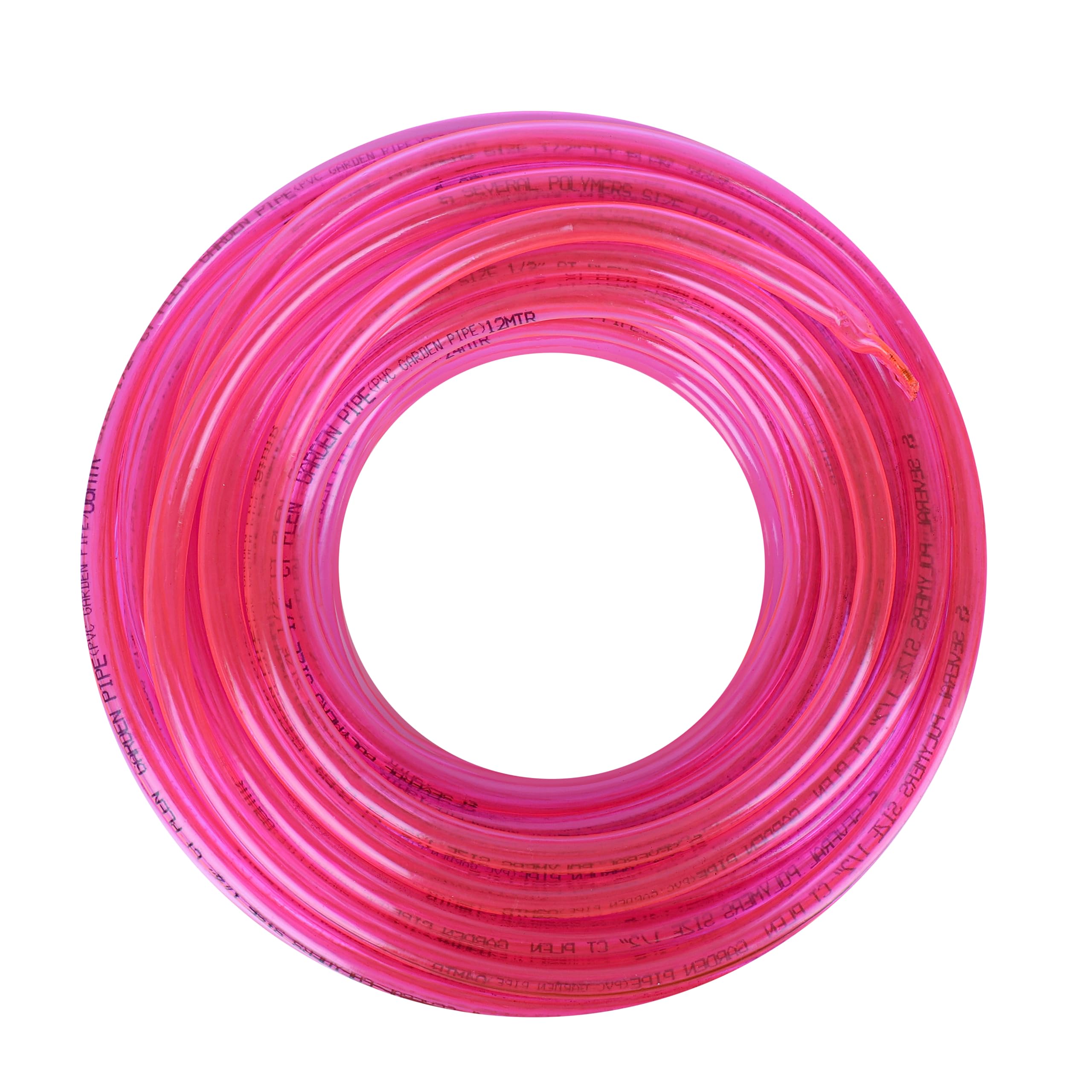 Utkarsh PVC Color Transparent Garden Water Hose Pipe (1"/2 & 5 M/16.40 ft) for Garden, Car Wash, Floor Clean, Pet Bath, Easy to Connect Indoor/Outdoor Use (Pink) (B0CKJ1H6XW) Amazon Price History, Amazon Price Tracker