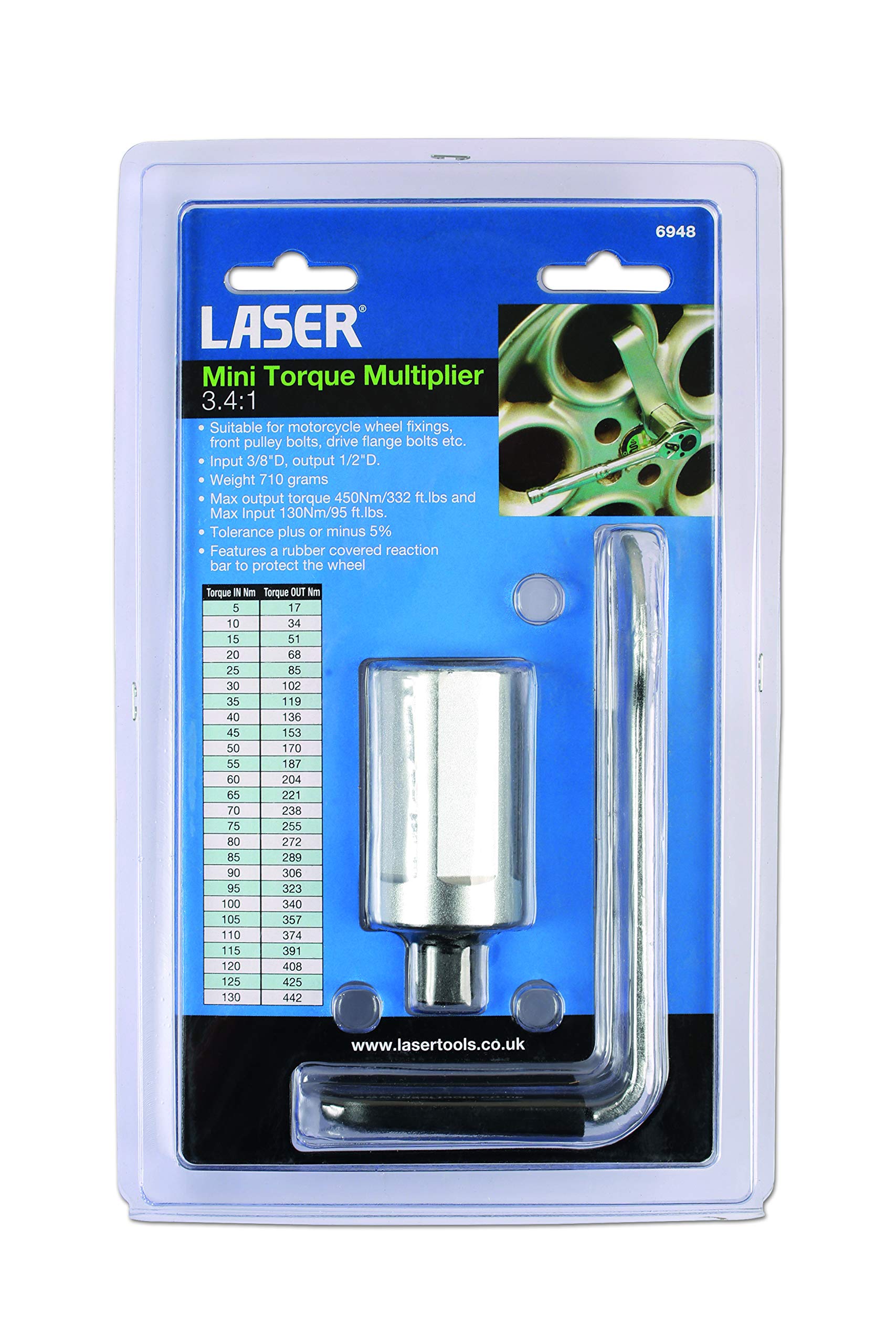 Amazon.com: Laser 6948 Mini Torque Multiplier 3.4 to 1 : Tools