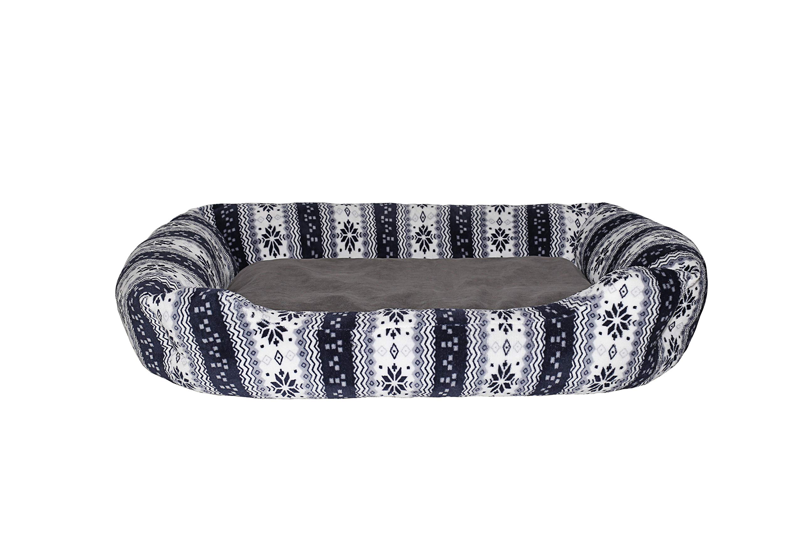 Italian Bed Linen Sogni e Capricci Pets N. 2 Snow, Dark Blue, 62 x 50 x 17 cm