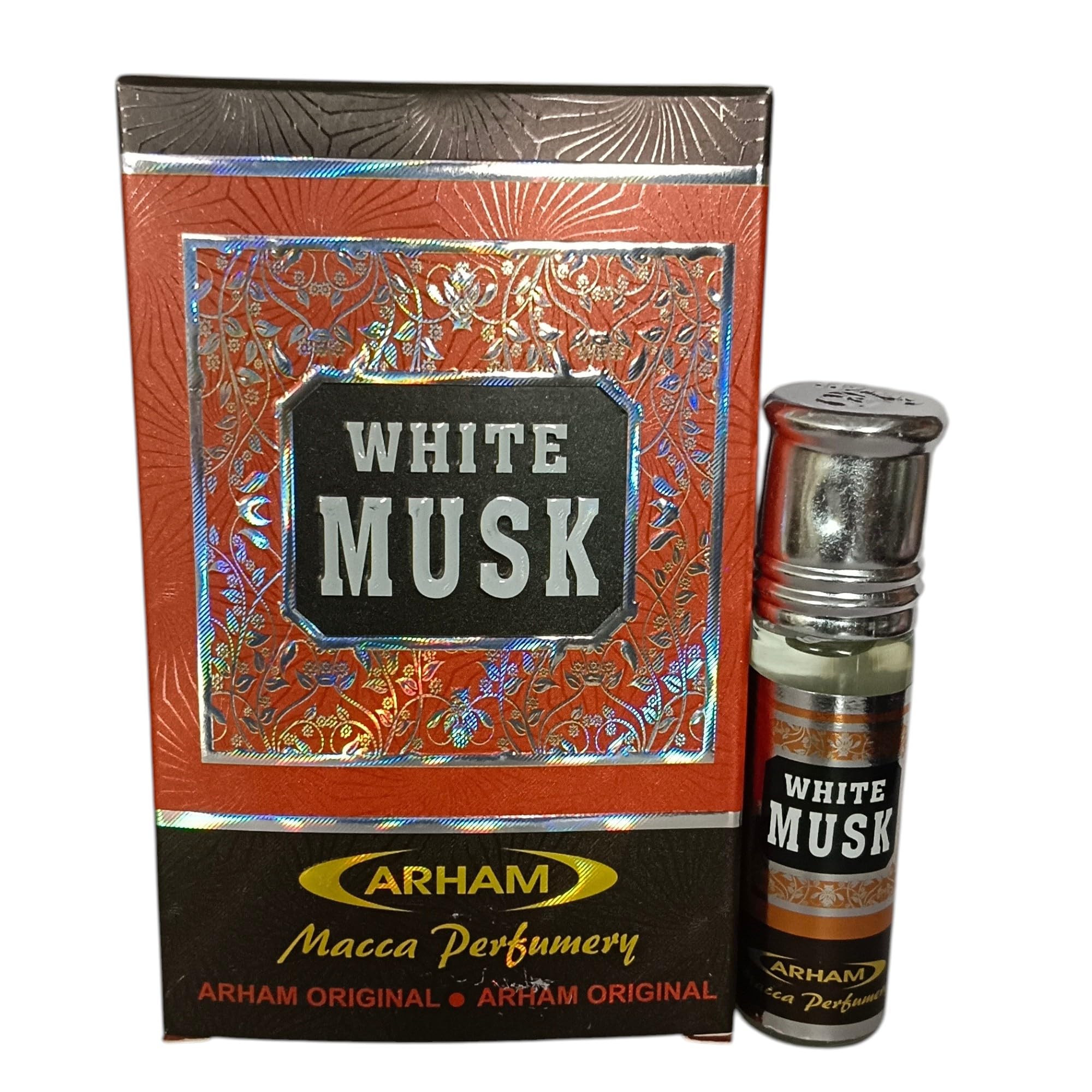 ARHAM White Musk Attar Roll On Perfume Oil for Men & Women | Long Lasting White Musk Fragrance | Premium Concentrated Ittar | Pocket Perfume for Daily Wear, Office, Travel & Gifting | 6 ml-image-36
