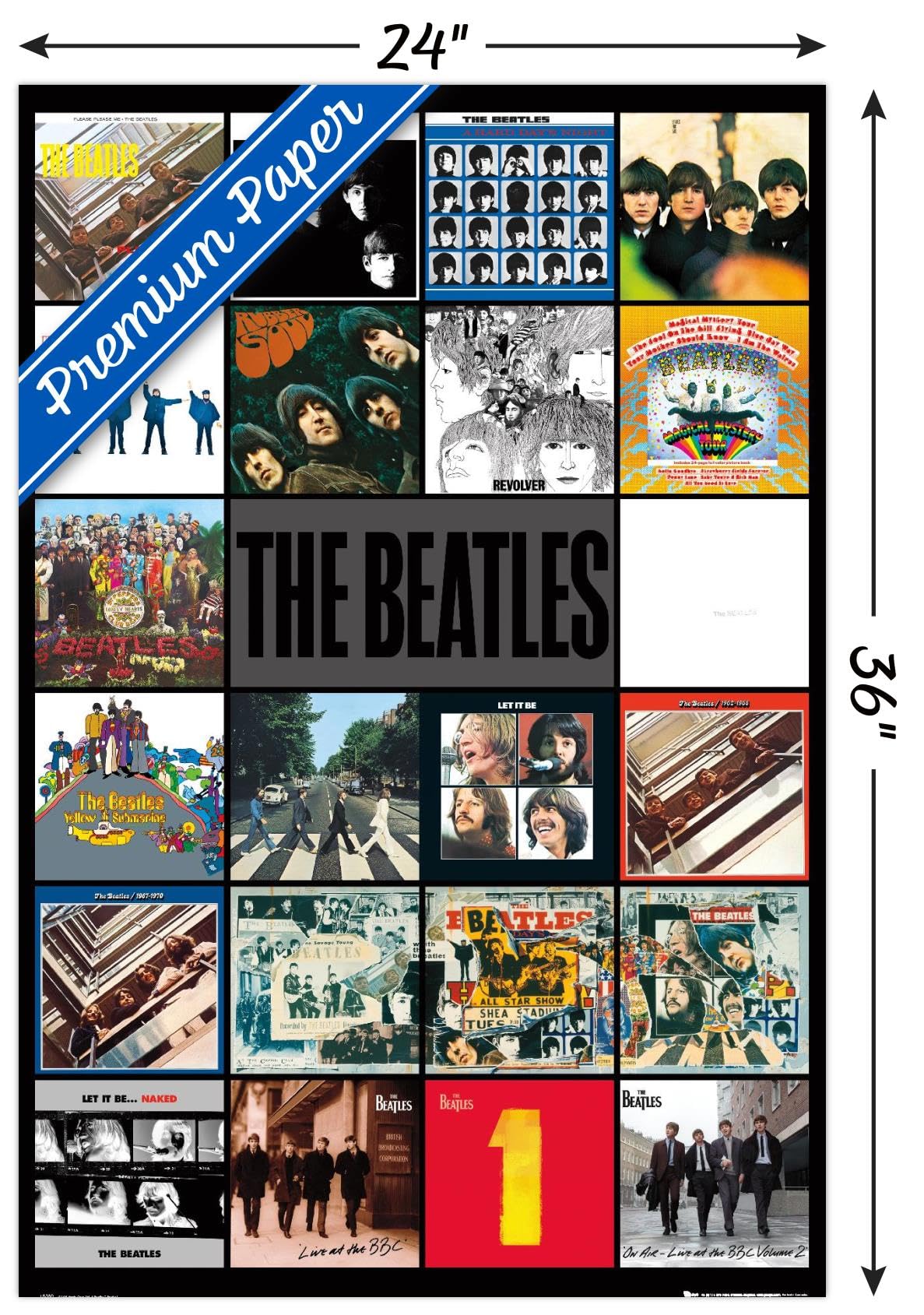 Amazon.co.jp: Trends International 24 x 36インチ ビートルズ