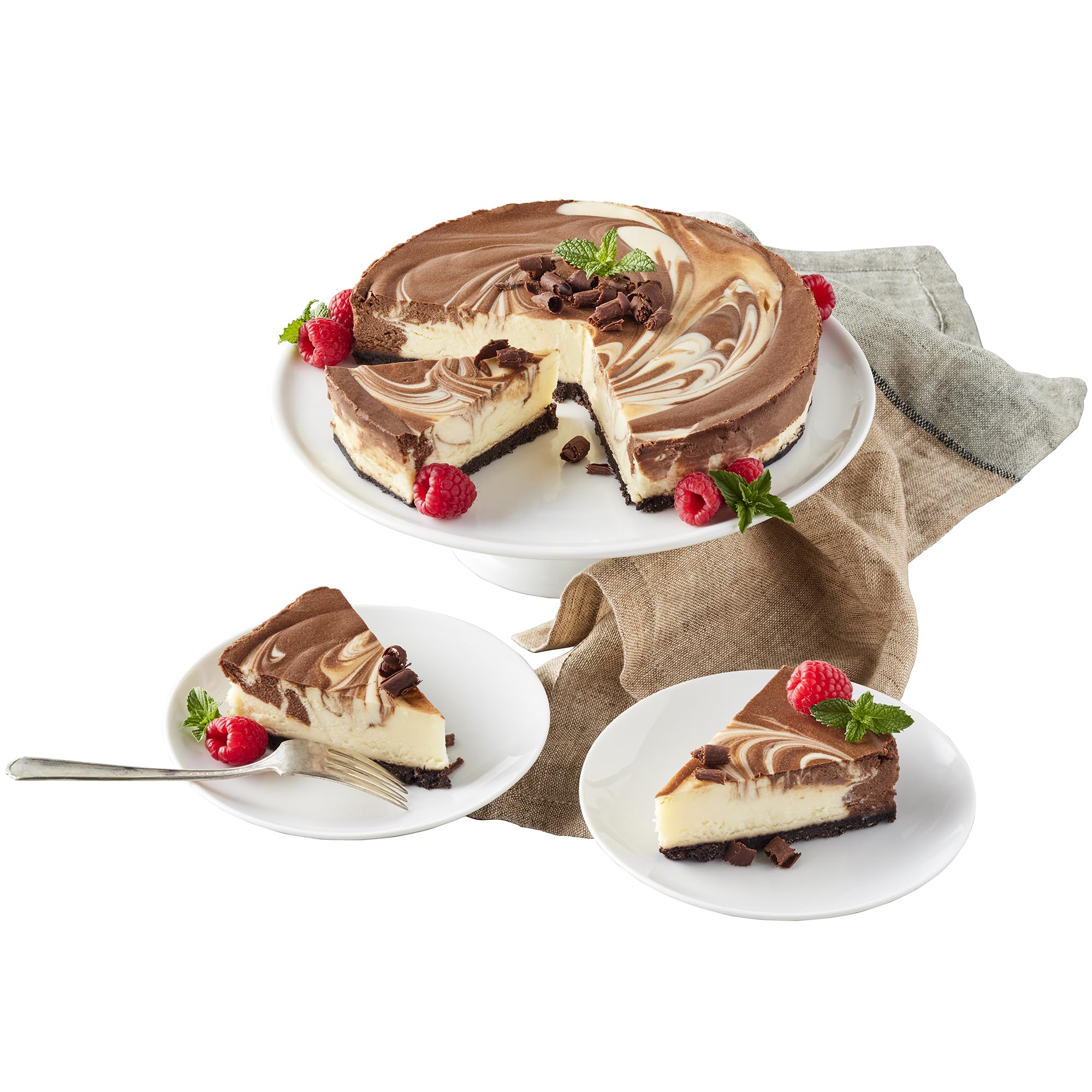 Harry & David Chocolate Swirl Cheesecake, Decadent New York-Style Cheesecake, Gourmet Dessert, Great For All Occasions, Celebrations, Family, Friends,