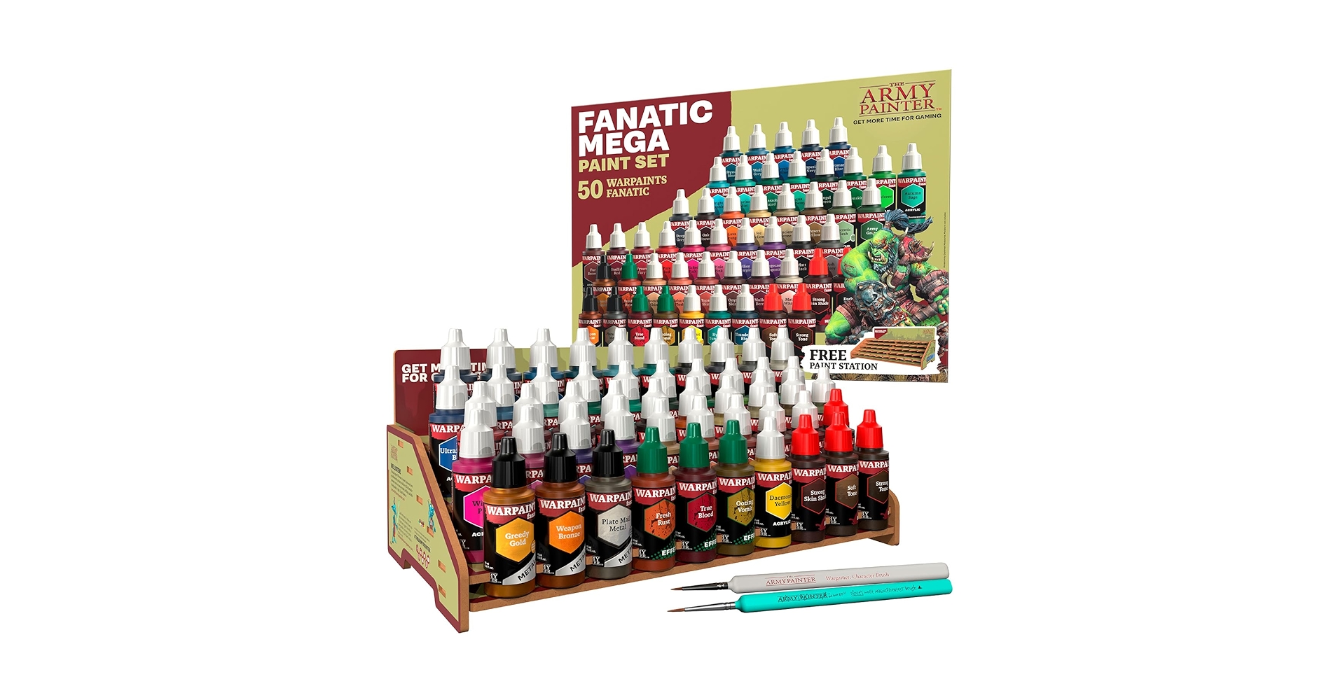 Amazon.com: The Army Painter, Warpaints Fanatic Mega Set