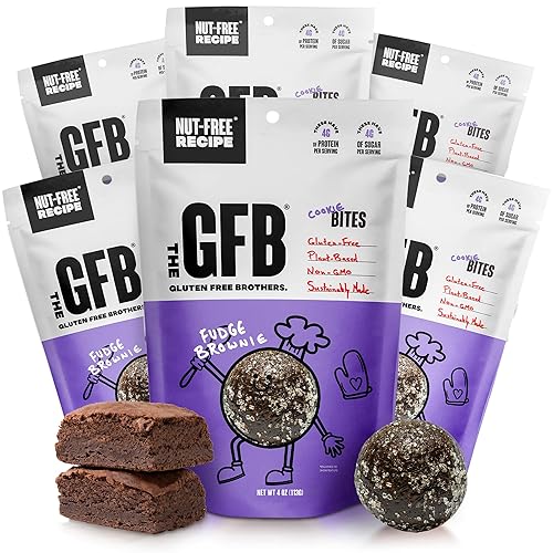 The GFB Fudge Brownie Cookie Protein Bites - Allergen Friendly