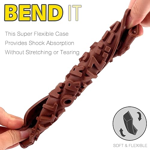 Vista 11 de Anaeat Moldes de silicona reutilizables con forma de pata de perro y hueso, bandeja flexible y antiadherente, molde para hacer dulces y chocolate