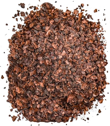 Miniatura 2 de Mantillo orgánico de cáscara de cacao hecho de cáscaras de cacao para plantas en maceta macizos de flores jardines 4 cuartos de galón