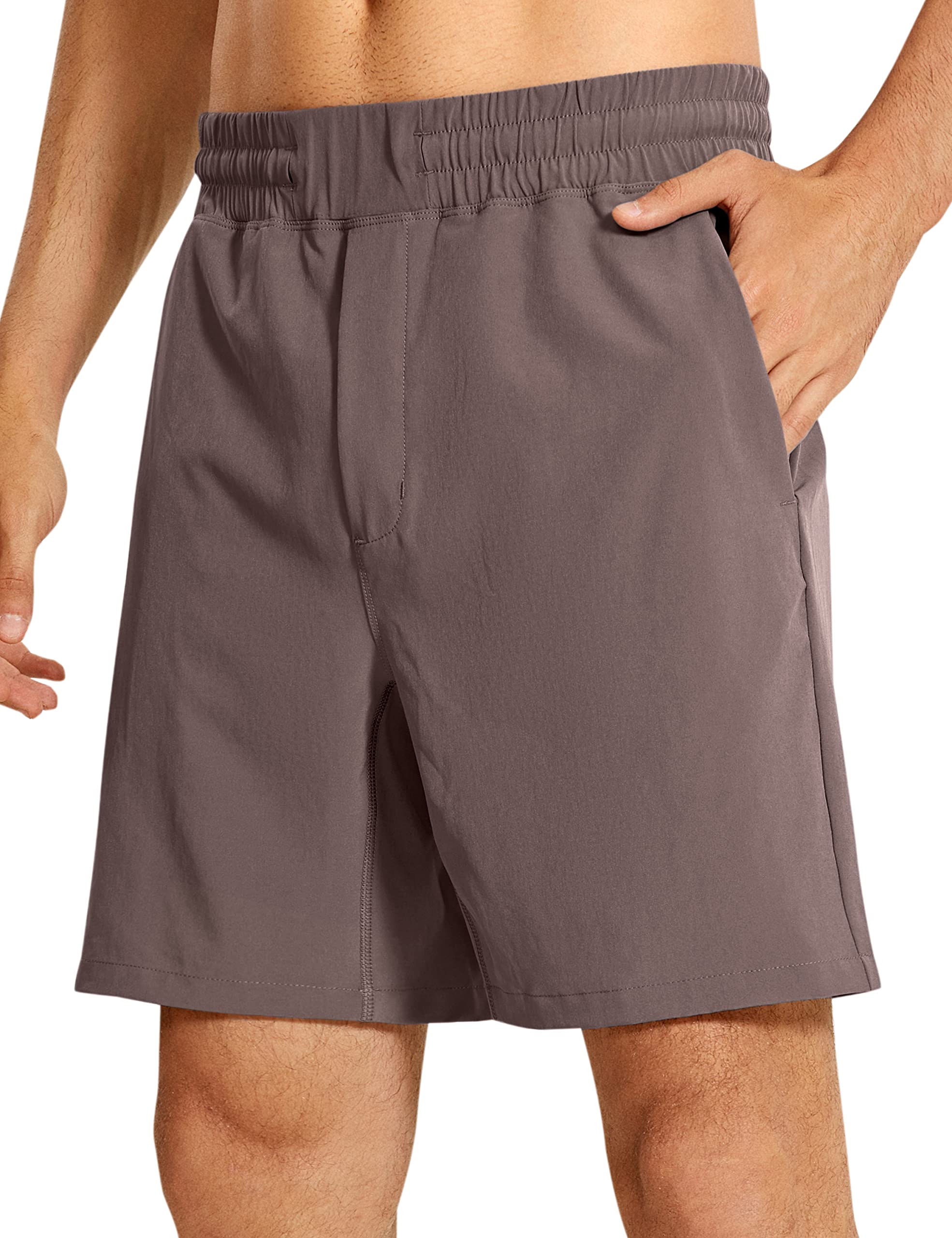 CRZ YOGA Linerless Workout Shorts 7''