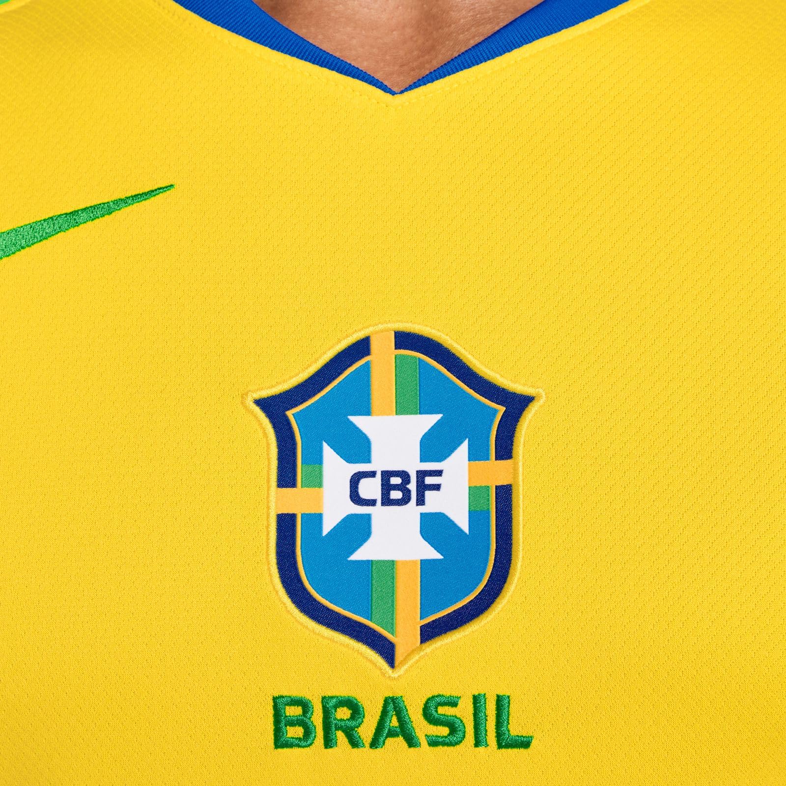 NIKE Brasilien 2025 Stadium Home (Frauenteam) Dri-fit Replika-fußballtrikot Für Herren Dri-FIT réplica de Camiseta de fútbol para Hombre Hombre
