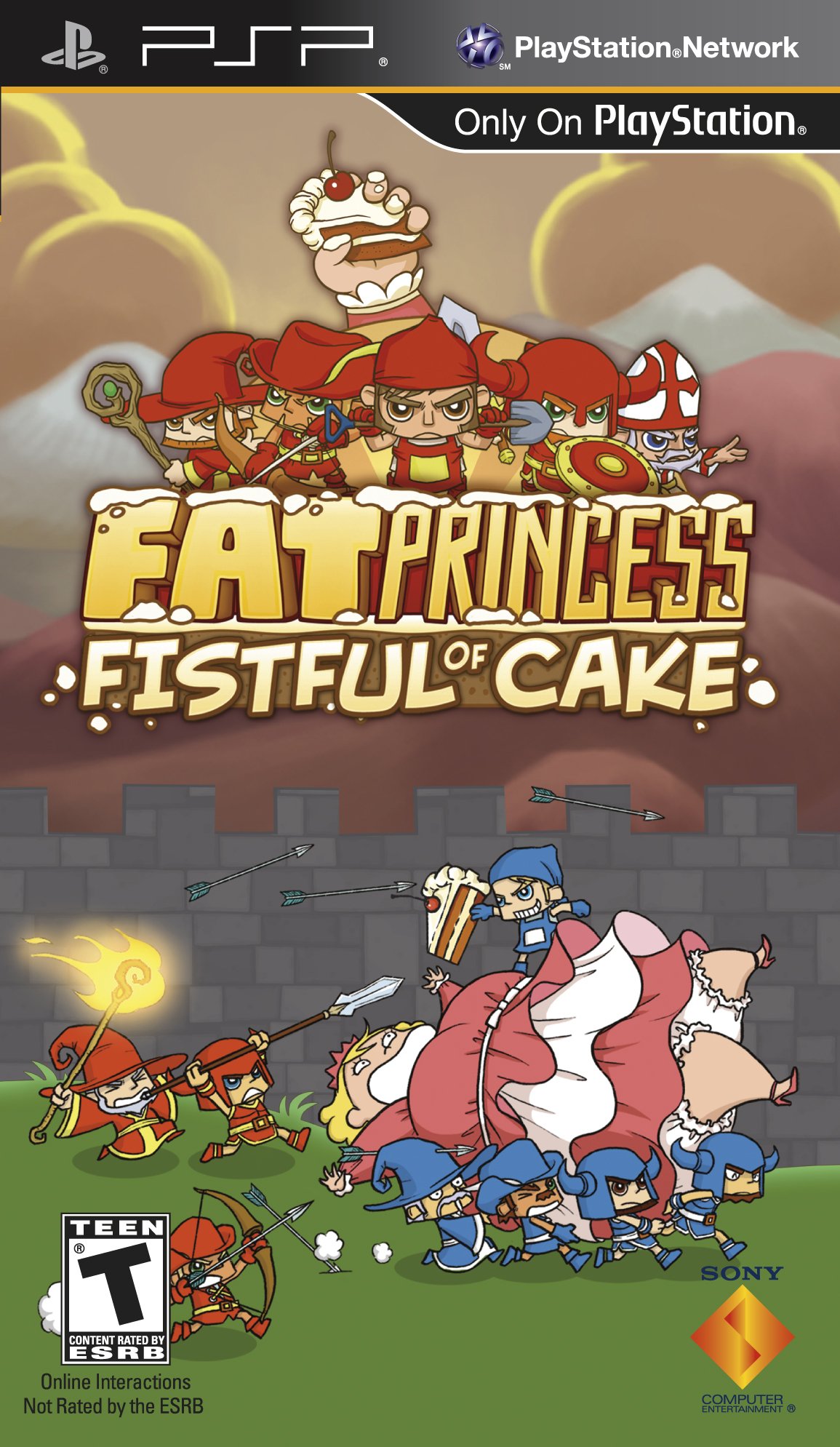 PlayStation Fat Princess: Fistful of Cake - Sony PSP