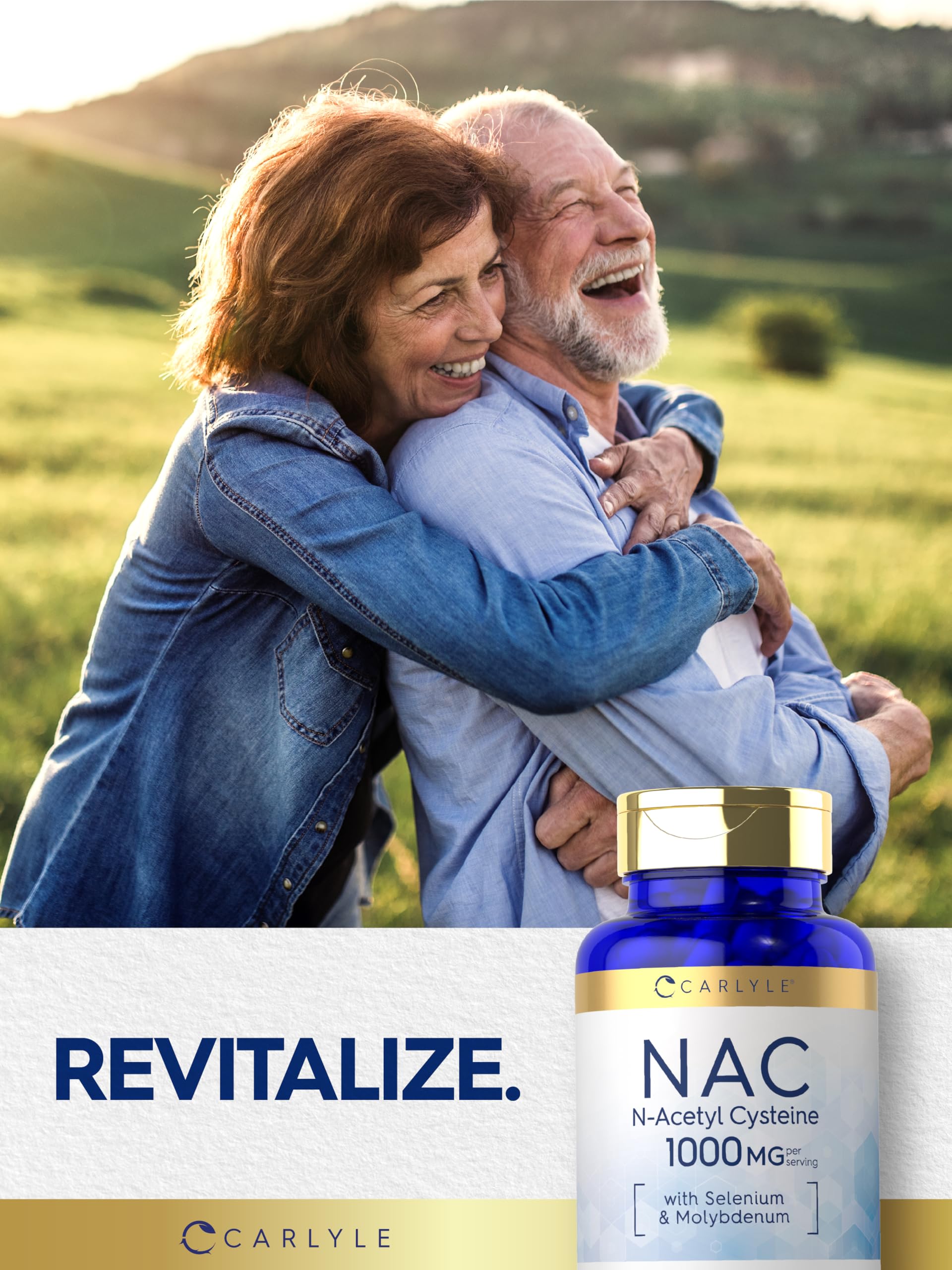 Carlyle NAC Supplement N-Acetyl Cysteine 1000mg | 80 Capsules — Amazon image 7