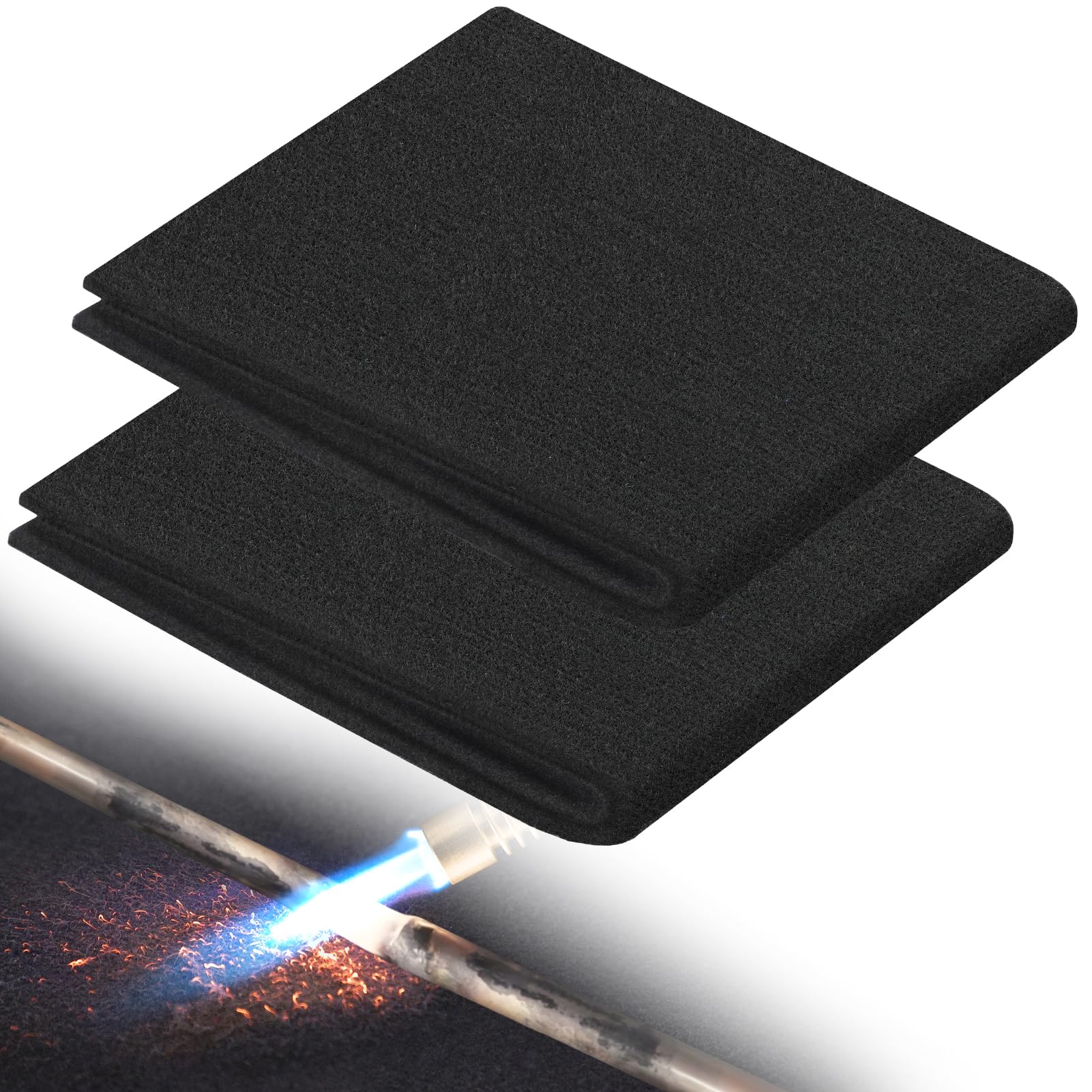 Welding Blanket Fireproof Mat,2 Packs 9