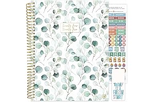 bloom daily planners 2024-2025 (8.5" x 11") Academic Year Day Planner (July...