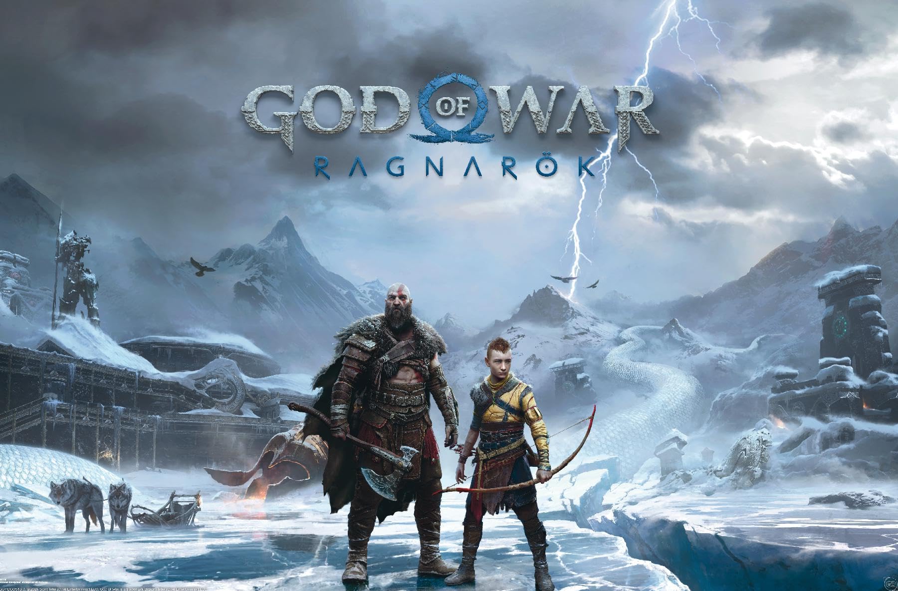 God of War Key Art Poster Review: Elevate Your Gaming Den
