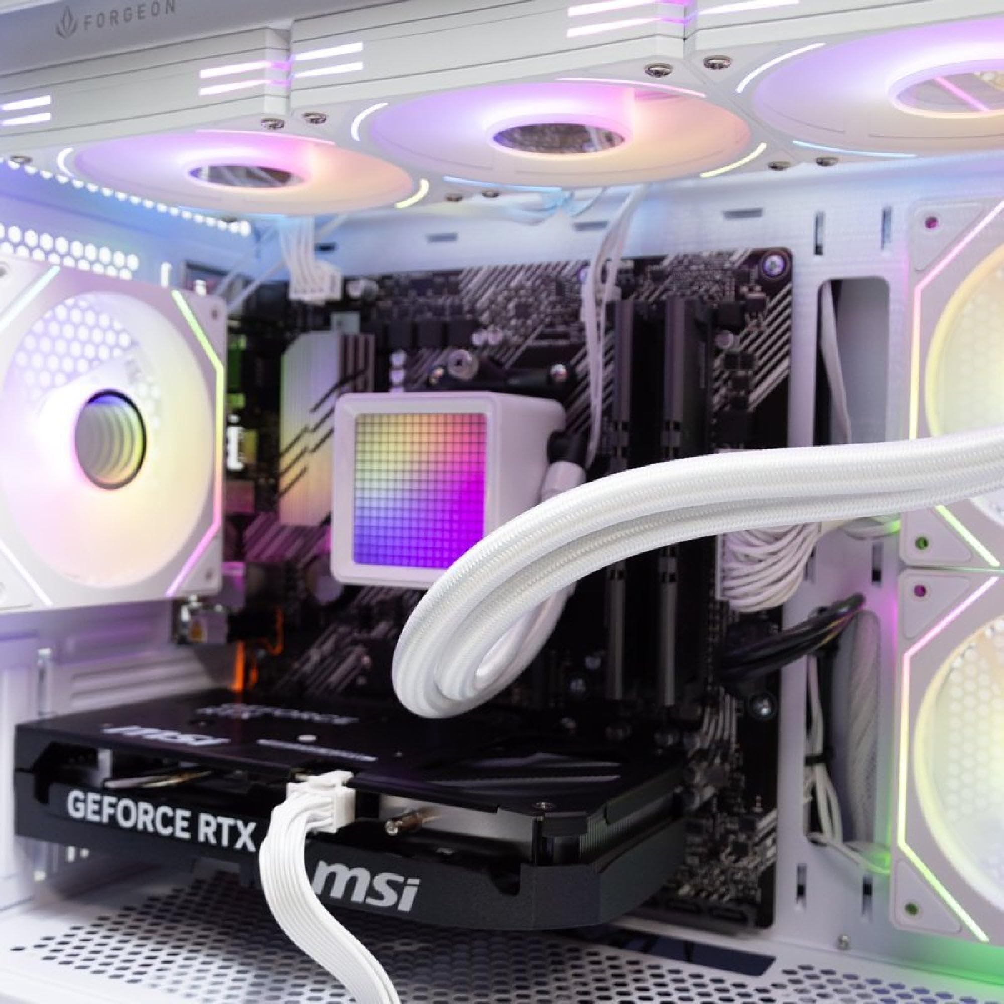 PcCom Ready PC Gaming AMD Ryzen 7 5800X3D, NVIDIA GeForce RTX 5060 Ti 16GB, 32GB RAM, 1TB SSD, Windows 11 Home, Ordenador Gaming Blanco