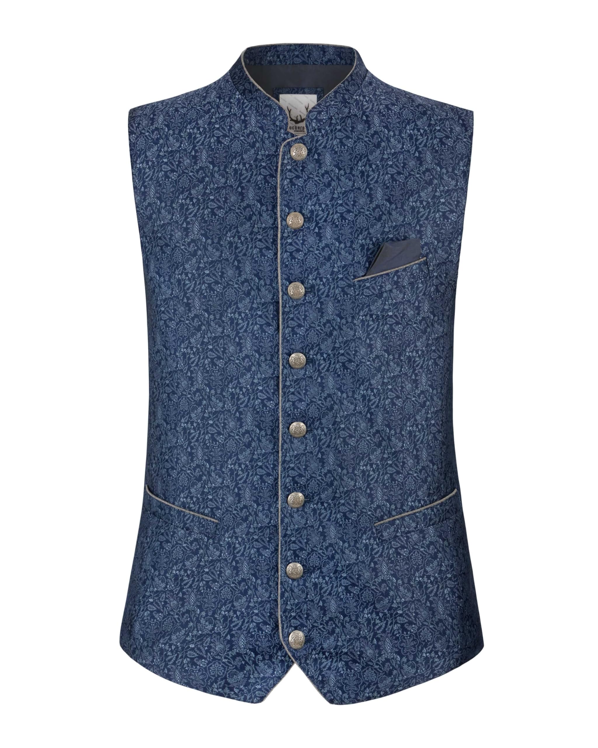 Stockerpoint Herren Trachtenweste Edward I Größe 46-60 I Traditionelle & hochwertige Weste mit verstellbarem Riegel I Perfekt für Trachten & Festlichkeiten